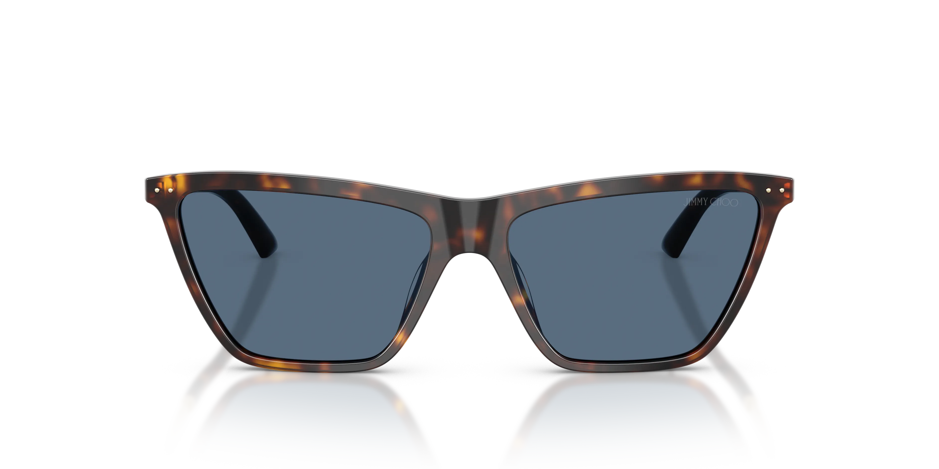Jimmy Choo JC5059U 500280 Occhiali da sole Acetato Tartaruga Blu Cat Eye Normale - immagine 3