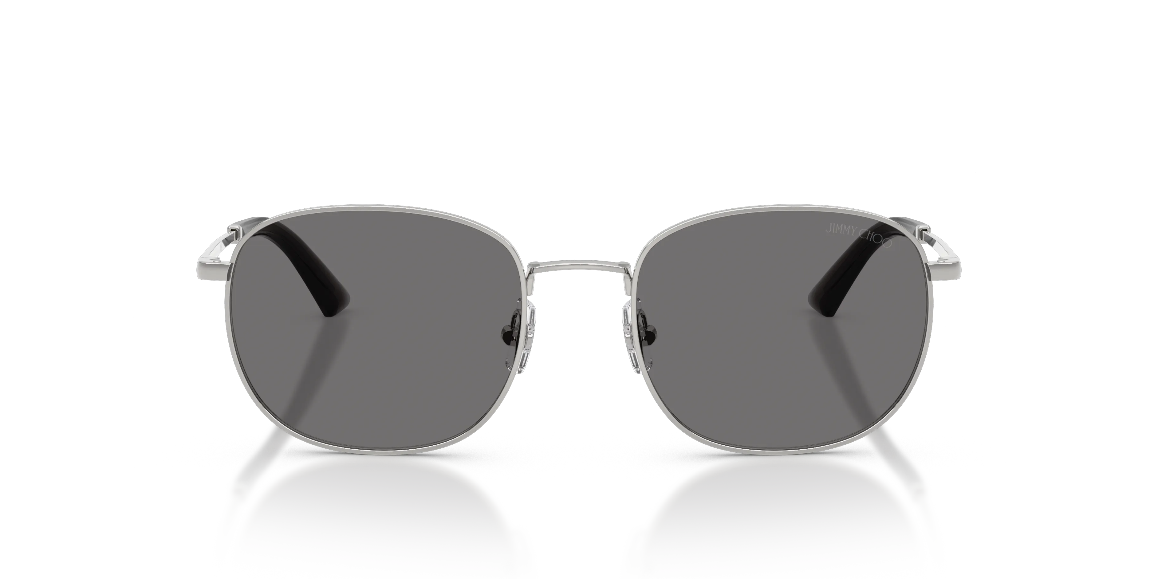 Jimmy Choo JC4025B 300281 Occhiali da sole Metallo Argento Grigio Pantos Polarizzata - immagine 3
