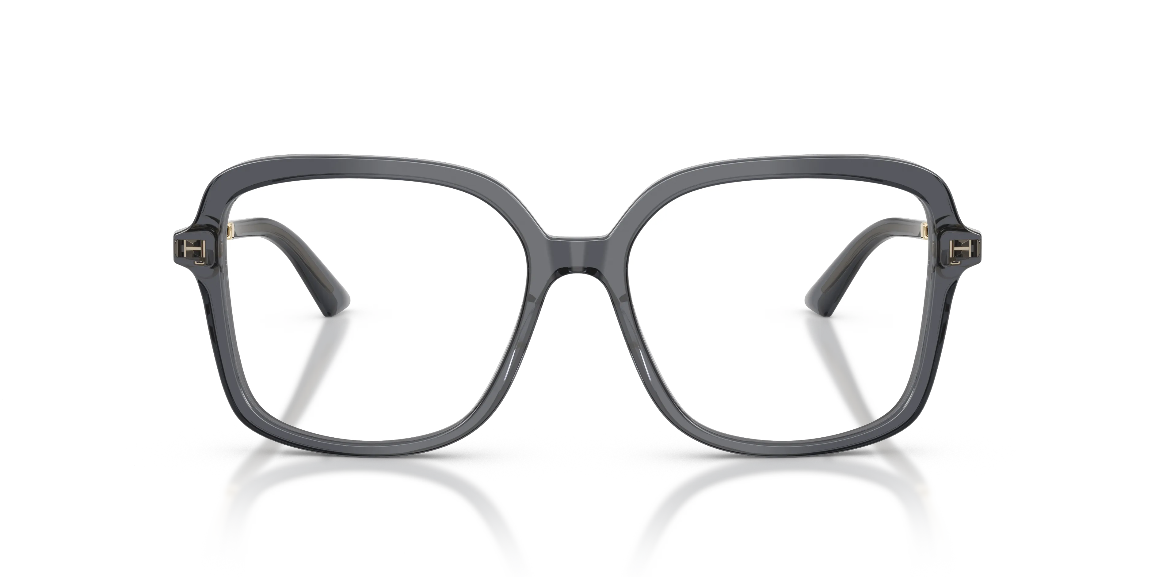 Jimmy Choo JC3061U 5106 Montature da vista Acetato Grigio Trasparente Squadrata Normale - immagine 3