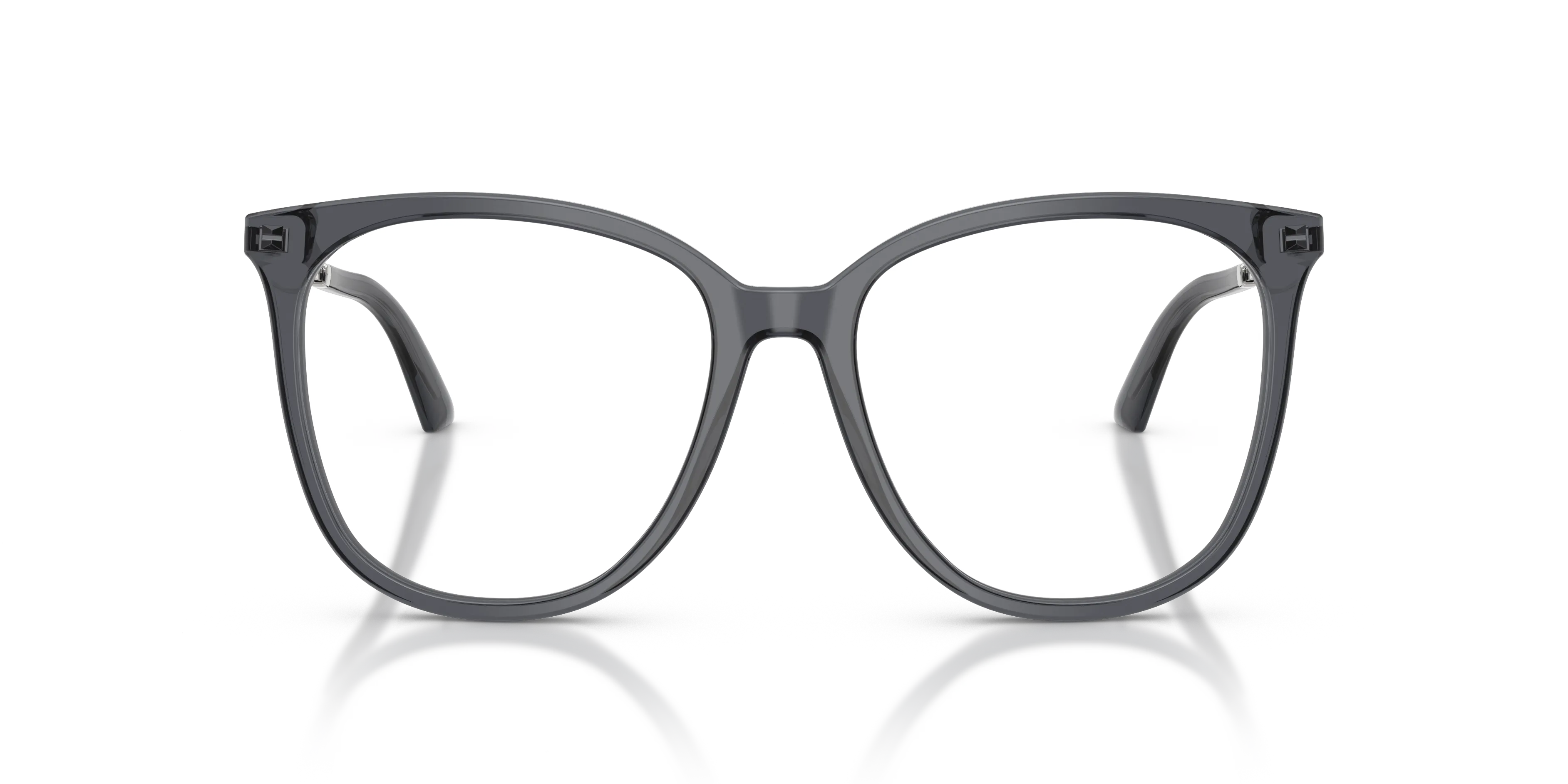 Jimmy Choo JC3060 5106 Montature da vista Acetato Grigio Trasparente Pantos Normale - immagine 3