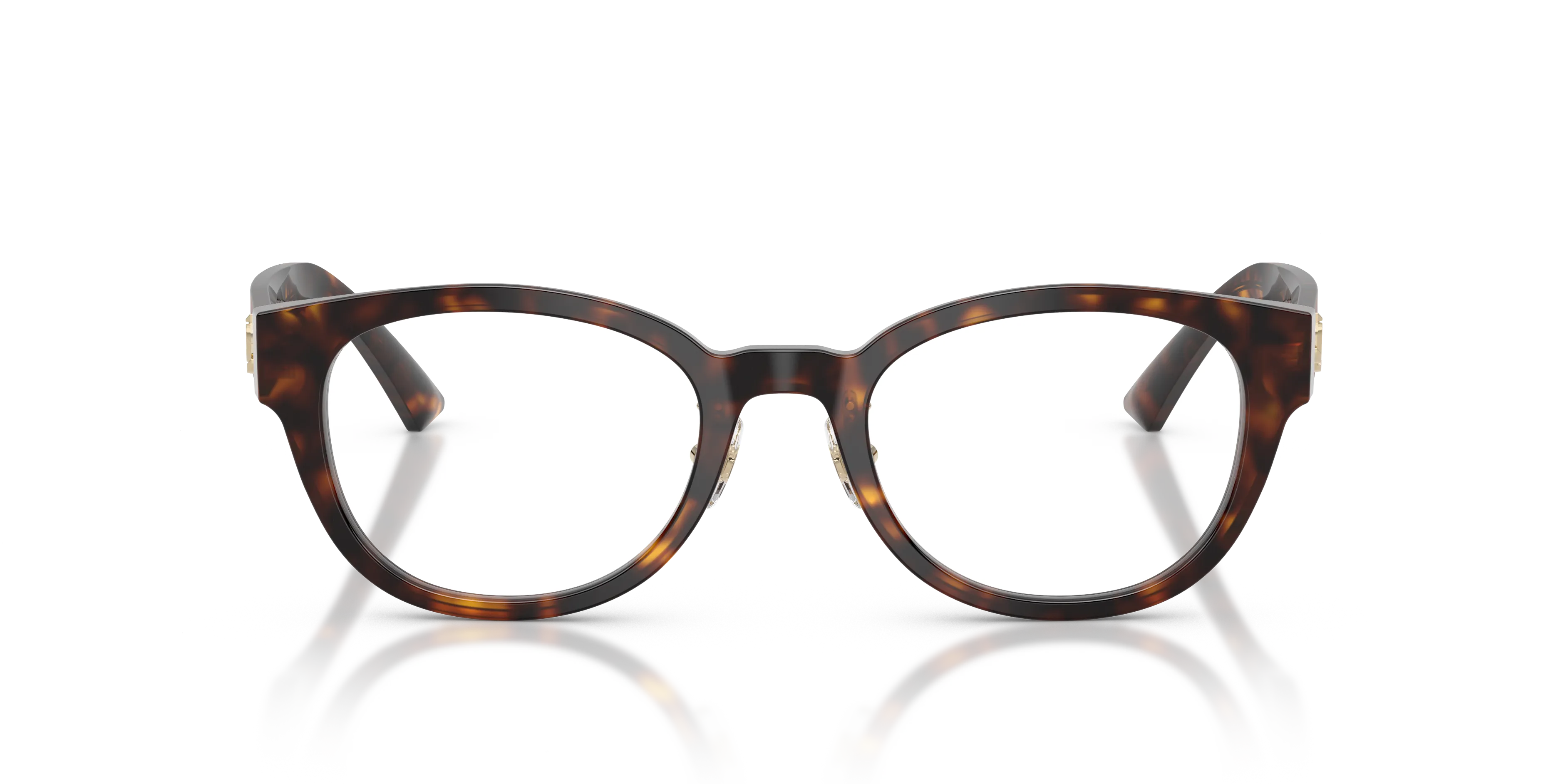 Jimmy Choo JC3058D 5002 Montature da vista Acetato Tartaruga Trasparente Pantos Normale - immagine 3
