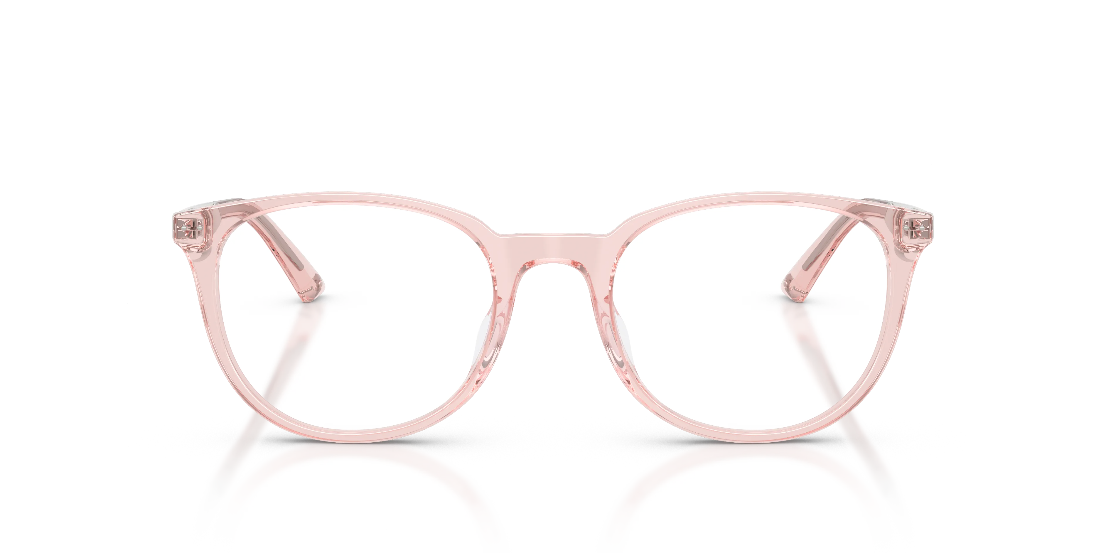 Jimmy Choo JC3055D 5034 Montature da vista Acetato Rosa Trasparente Pantos Normale - immagine 3
