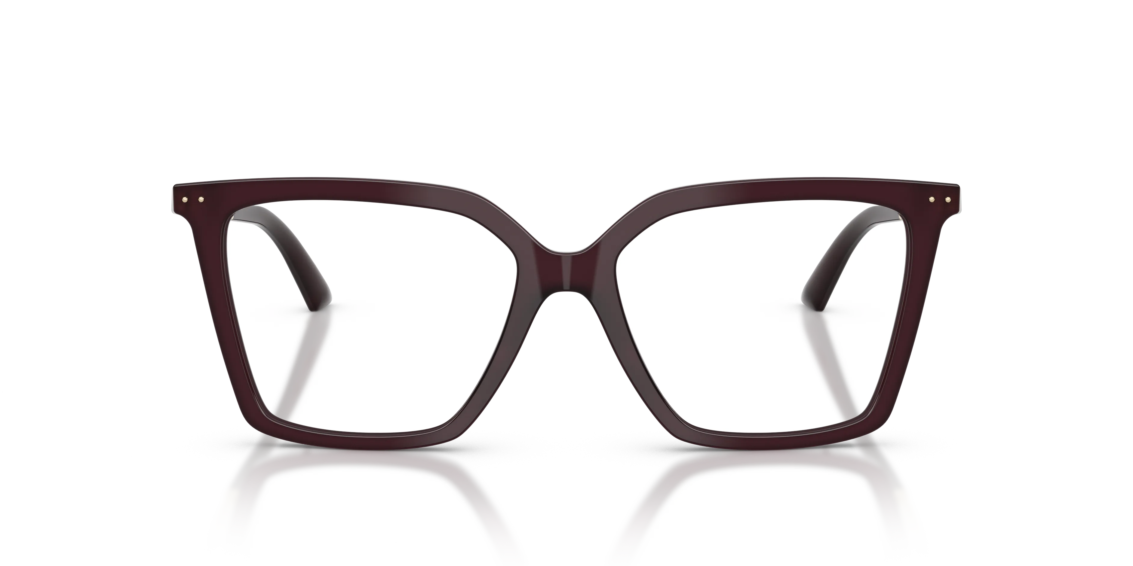 Jimmy Choo JC3054U 5086 Montature da vista Acetato Viola Trasparente Cat Eye Normale - immagine 3