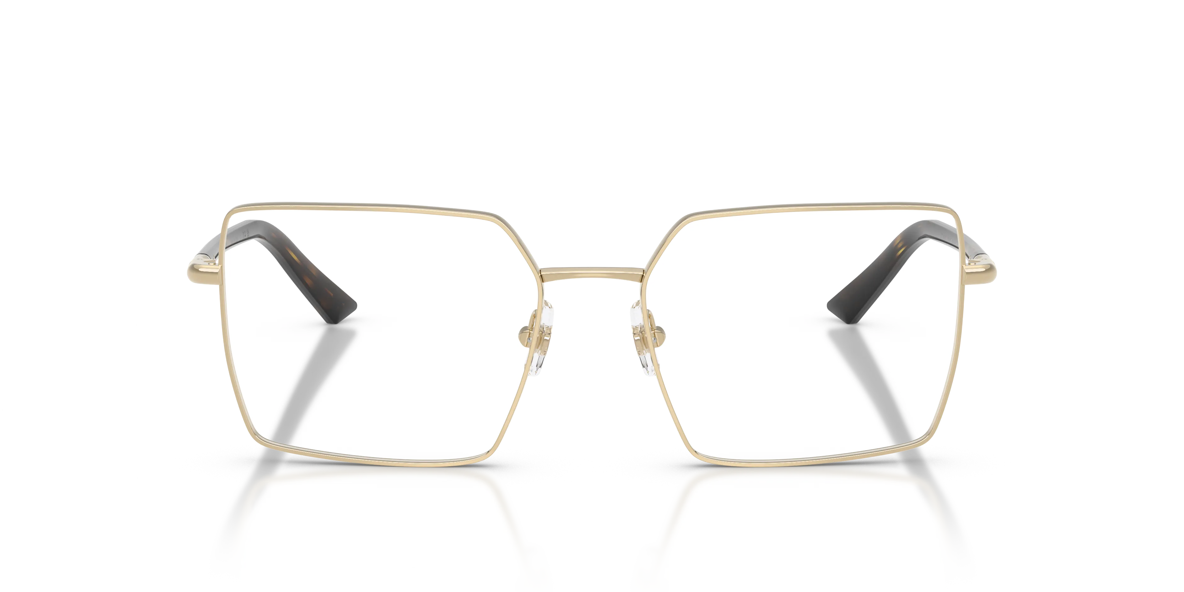 Jimmy Choo JC2022 3017 Montature da vista Metallo Oro Trasparente Squadrata Normale - immagine 3