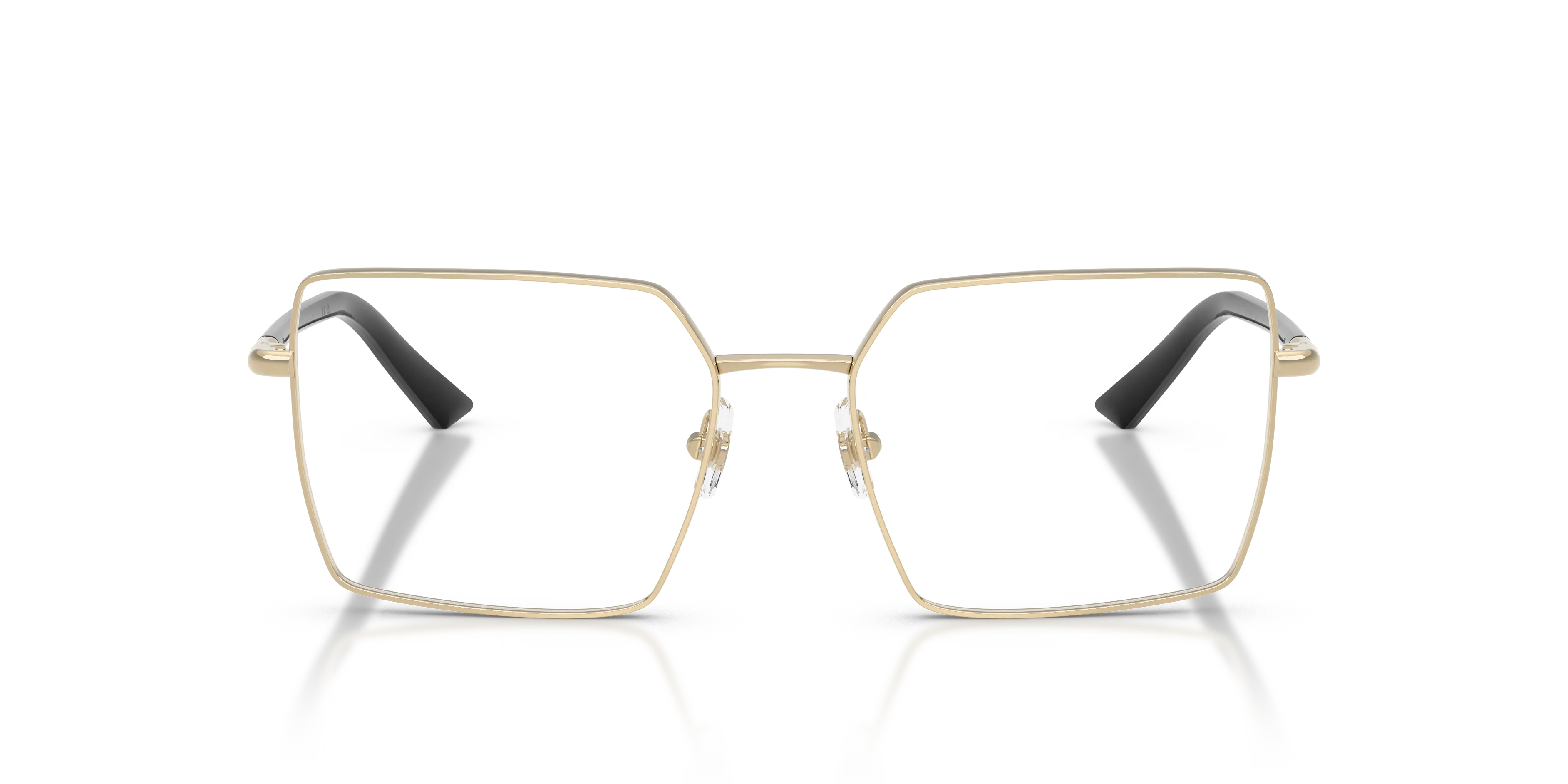 Jimmy Choo JC2022 3006 Montature da vista Metallo Oro Trasparente Squadrata Normale - immagine 3