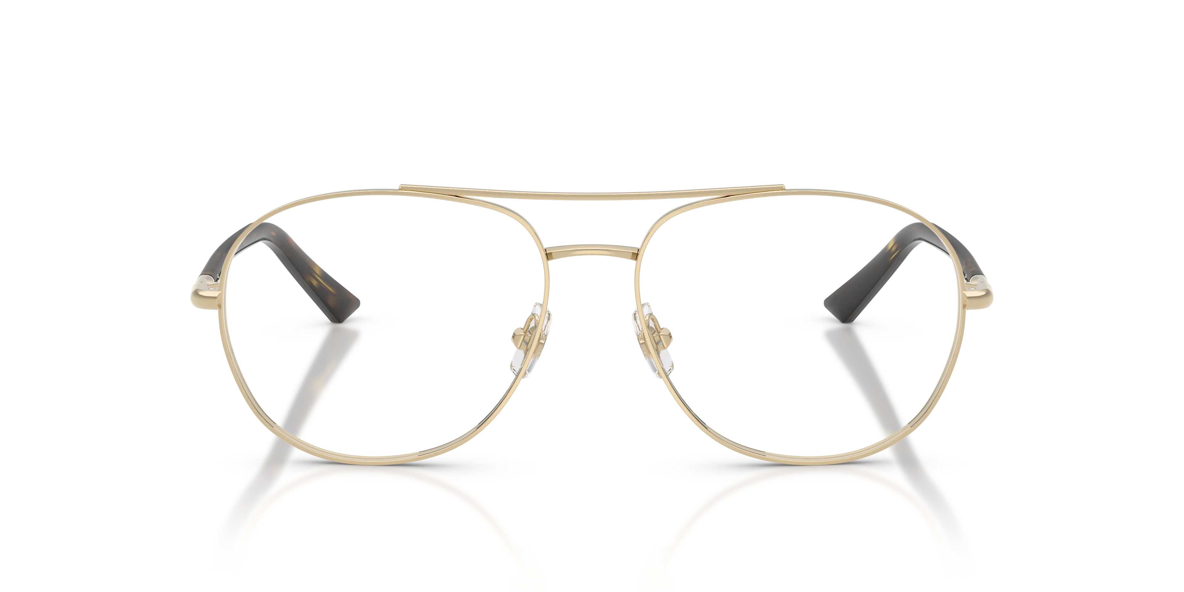 Jimmy Choo JC2021 3017 Montature da vista Metallo Oro Trasparente Pilot Normale - immagine 3