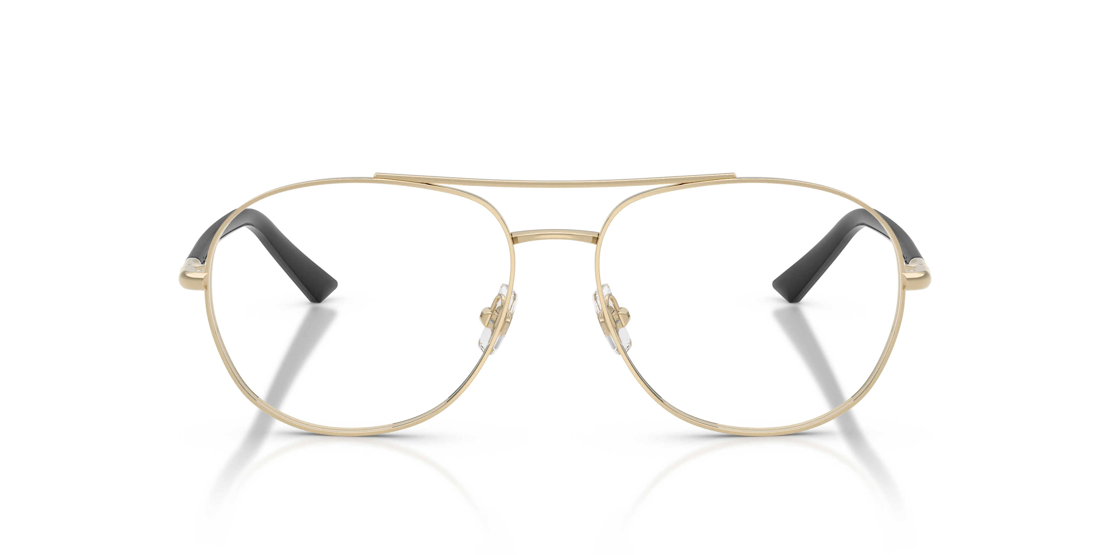 Jimmy Choo JC2021 3006 Montature da vista Metallo Oro Trasparente Pilot Normale - immagine 3