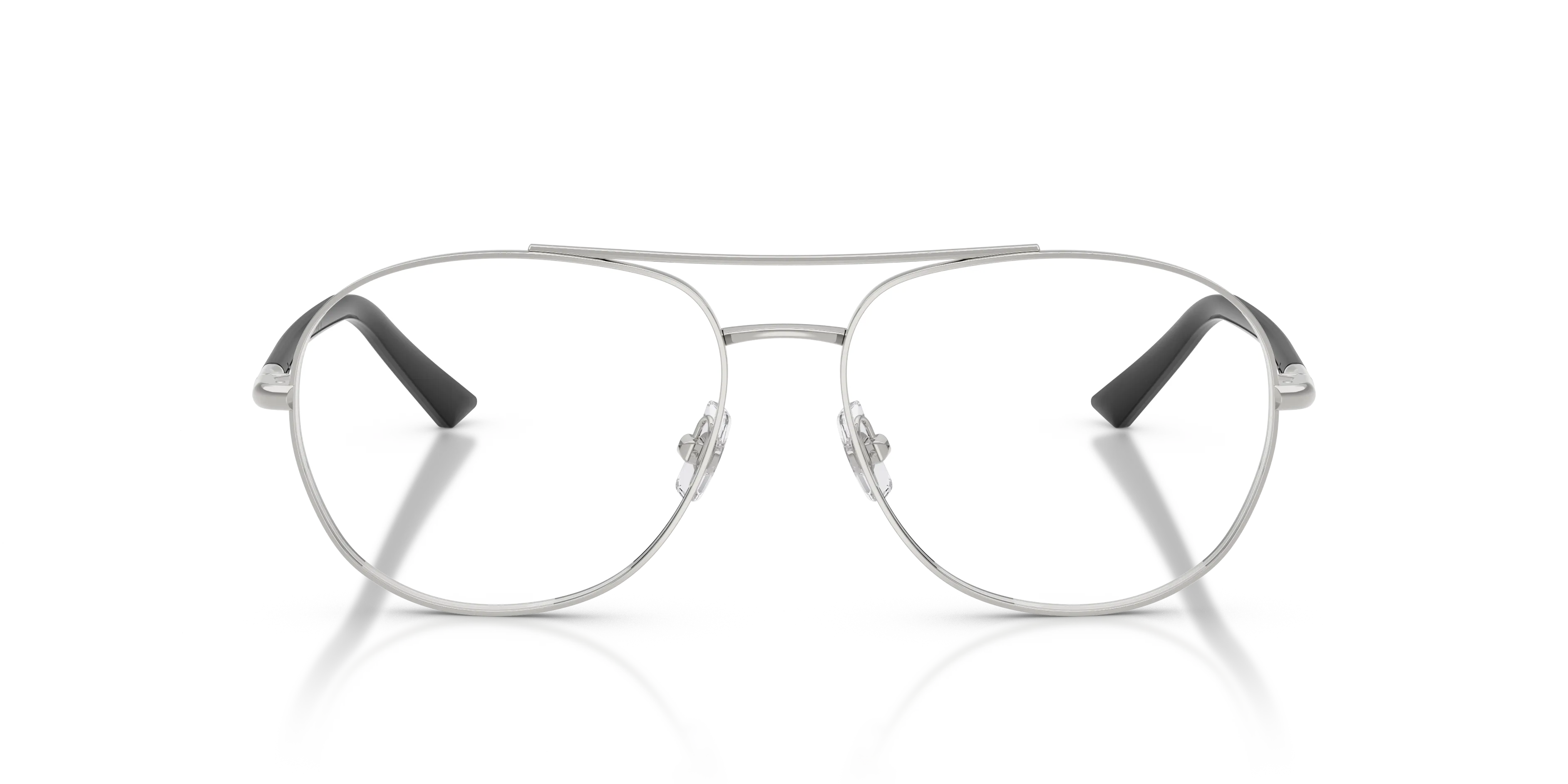 Jimmy Choo JC2021 3002 Montature da vista Metallo Argento Trasparente Pilot Normale - immagine 3