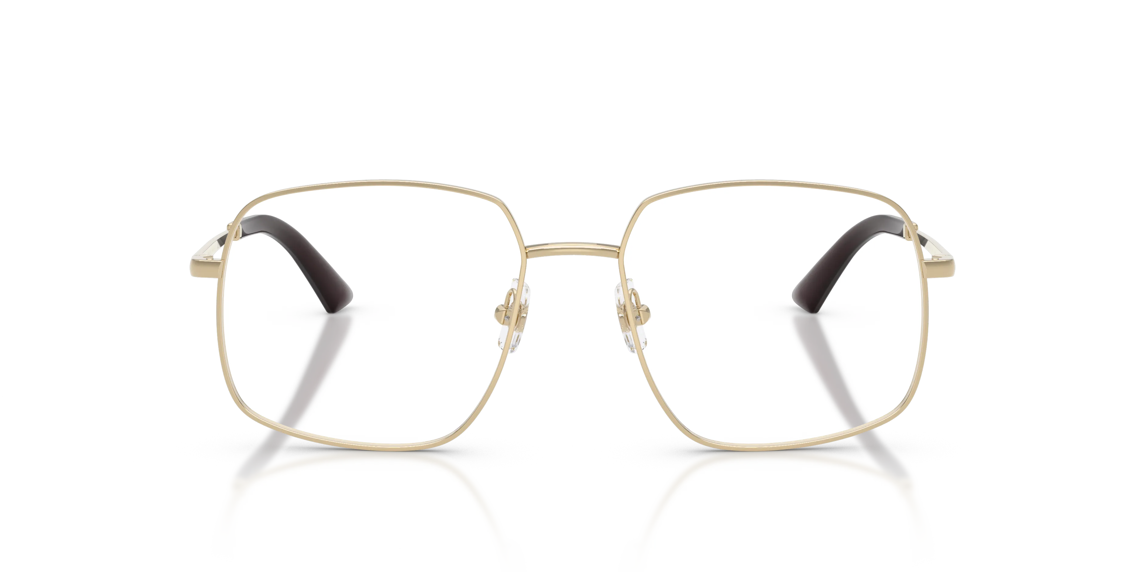Jimmy Choo JC2019B 3017 Montature da vista Metallo Oro Trasparente Squadrata Normale - immagine 3