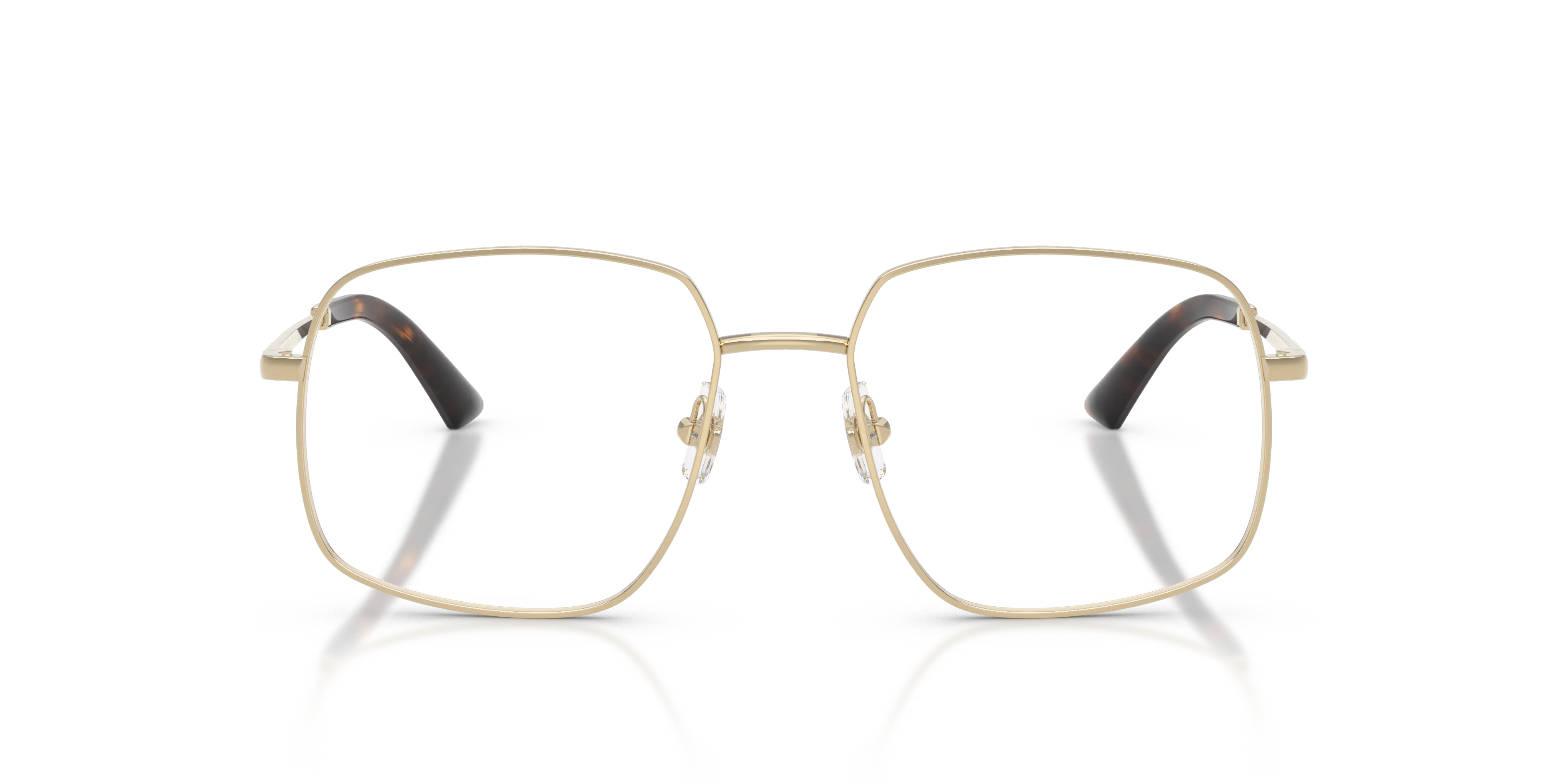 Jimmy Choo JC2019B 3006 Montature da vista Metallo Oro Trasparente Squadrata Normale - immagine 3
