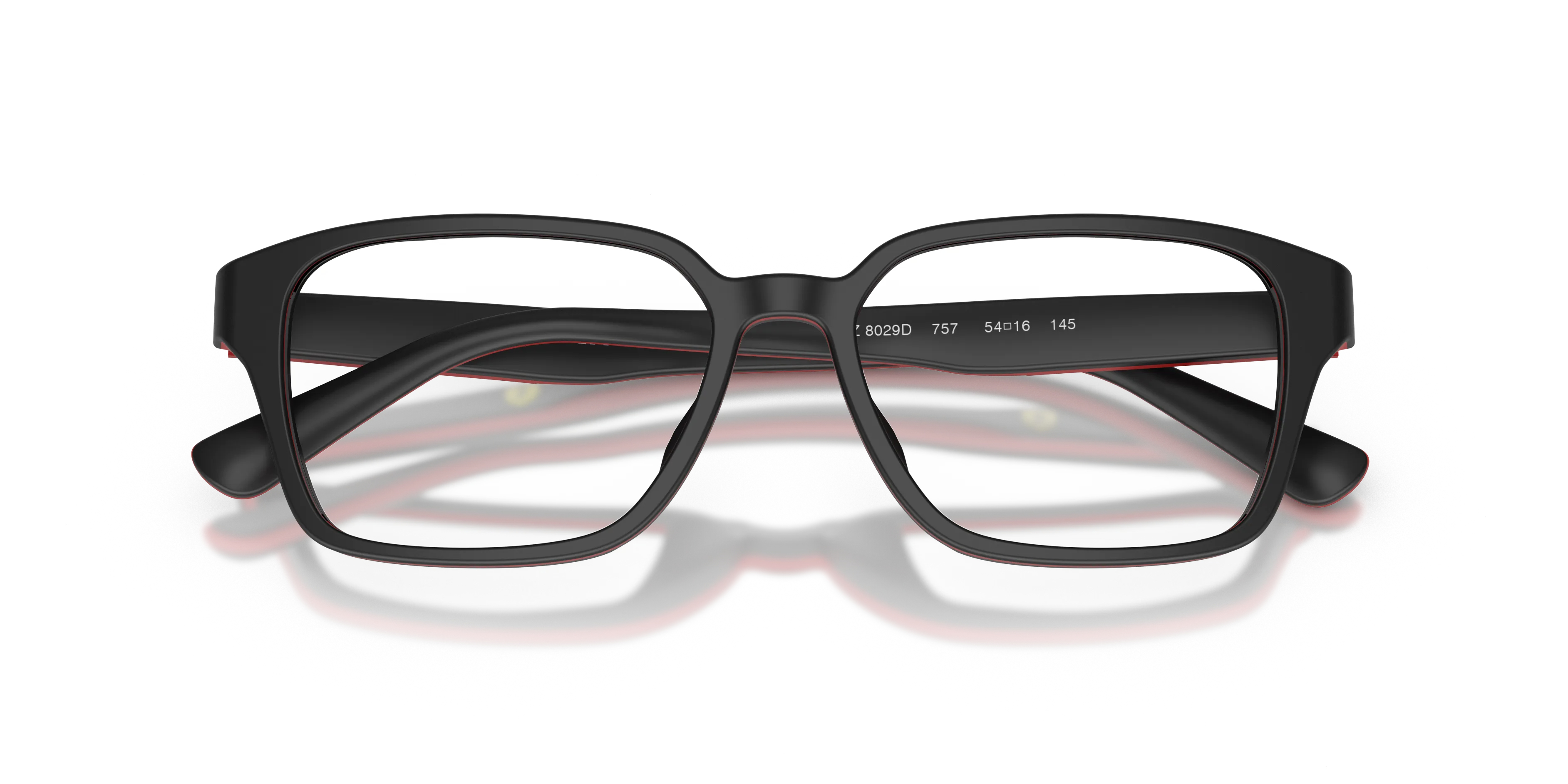 Ferrari Scuderia FZ8029D 757 Montature da vista Acetato Nero Trasparente Pillow Normale - immagine 2