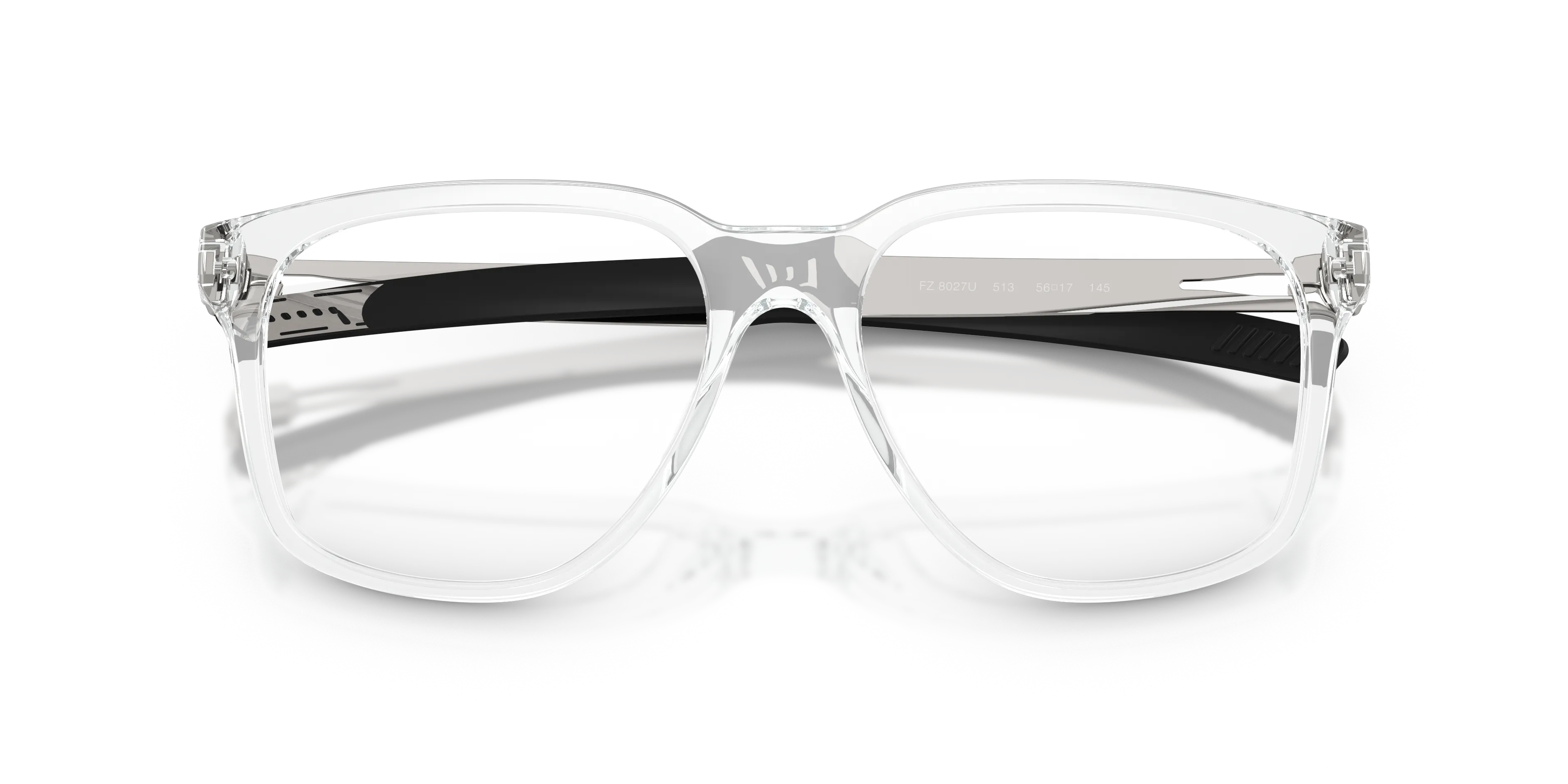 Ferrari Scuderia FZ8027U 513 Montature da vista Iniettato Bianco Trasparente Pillow Normale - immagine 2