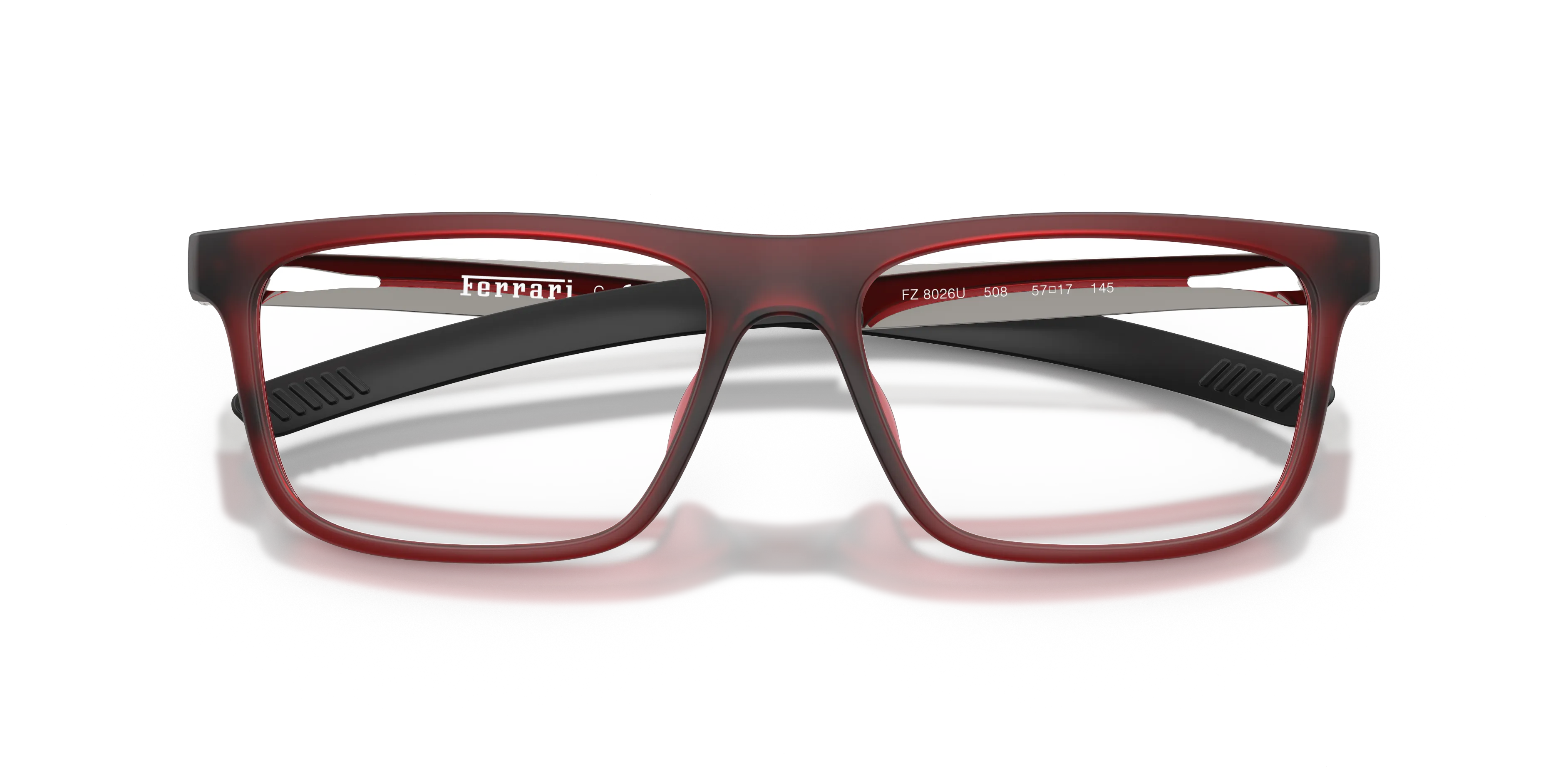 Ferrari Scuderia FZ8026U 508 Montature da vista Iniettato Viola Trasparente Pillow Normale - immagine 2