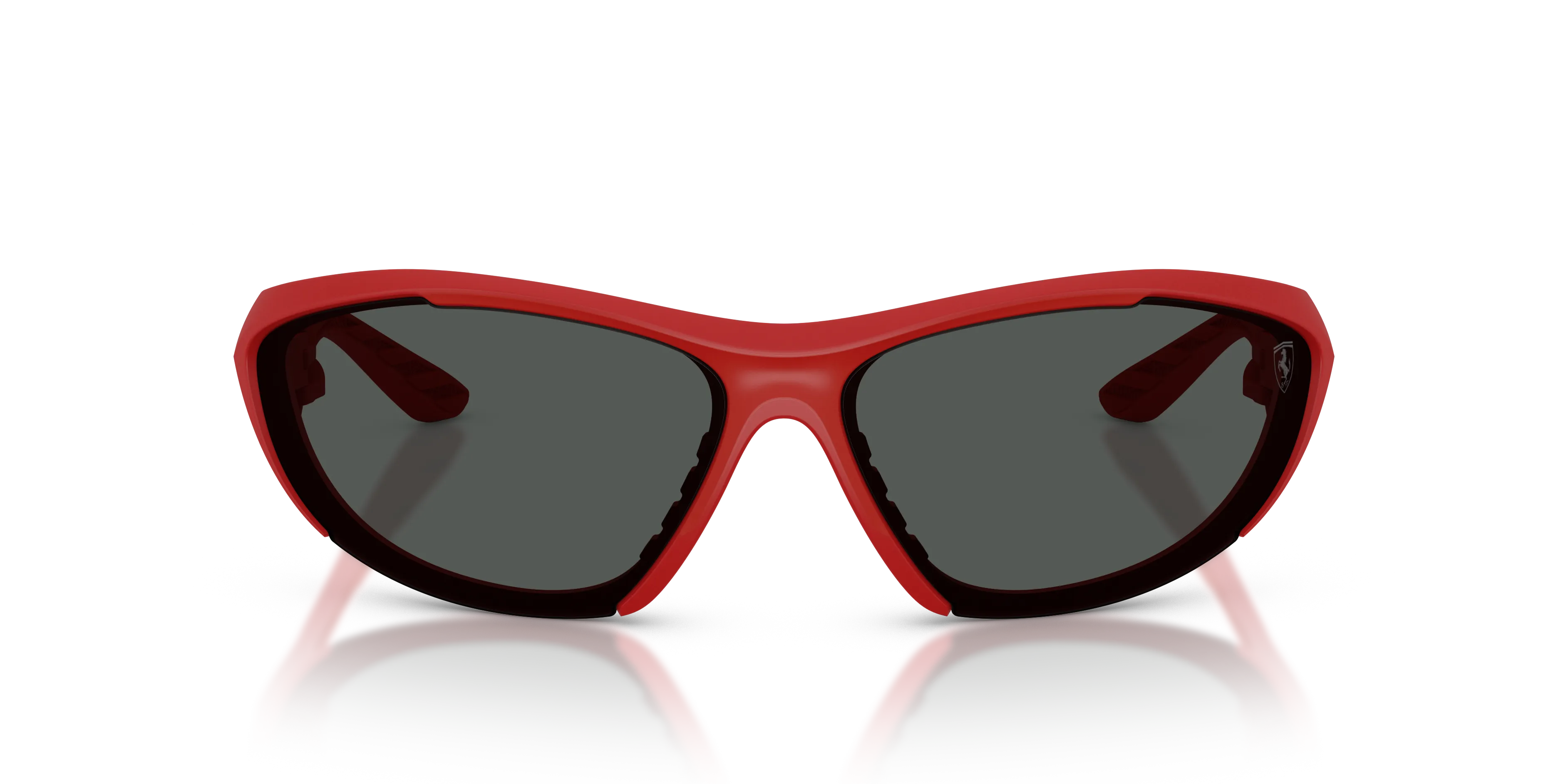 Ferrari Scuderia FZ6029U 514/87 Occhiali da sole Iniettato Rosso Grigio Cat Eye Normale - immagine 3