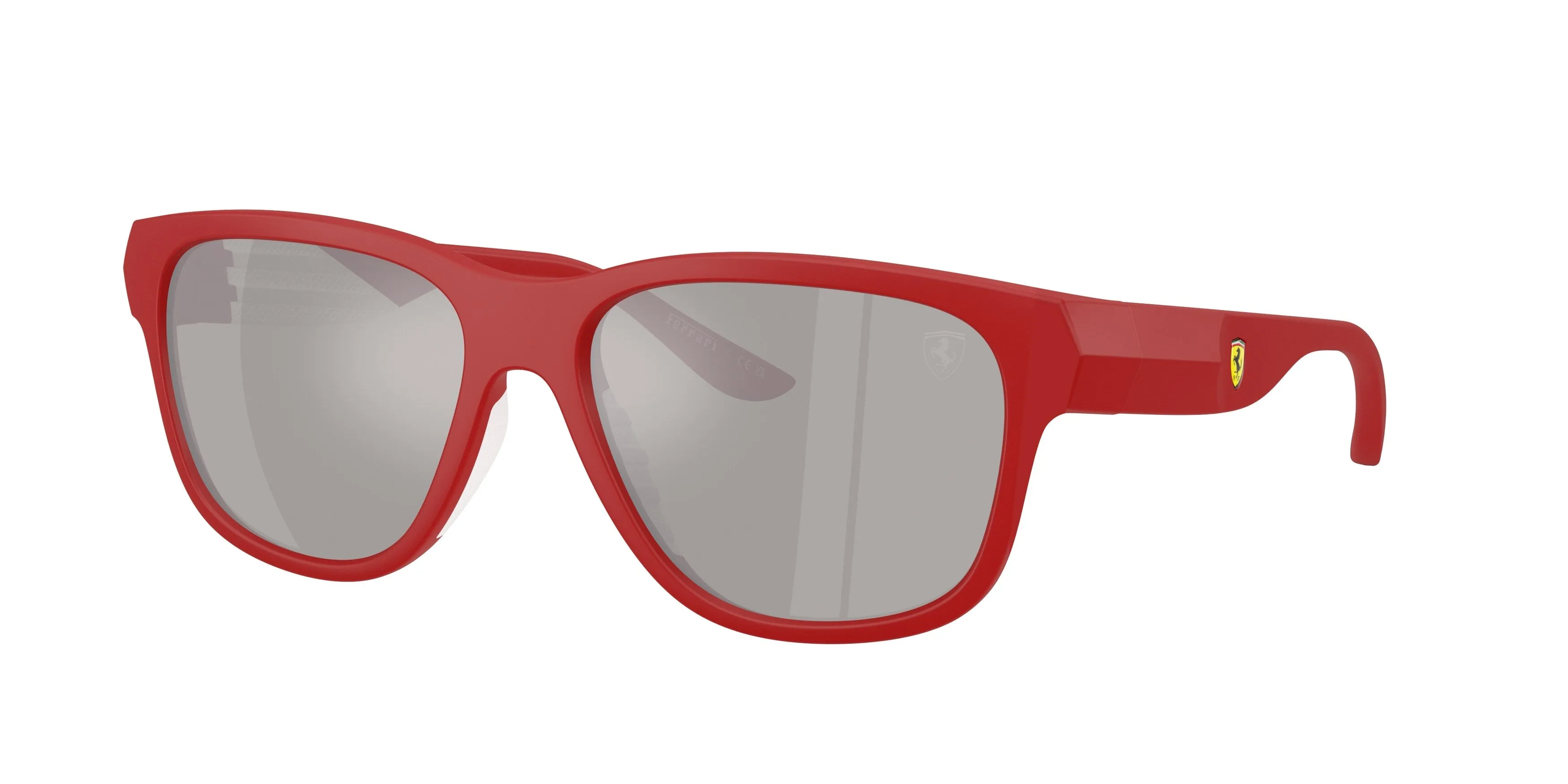 Ferrari Scuderia FZ6028U 514/6G Occhiali da sole Iniettato Rosso Grigio Pillow Normale - immagine 1