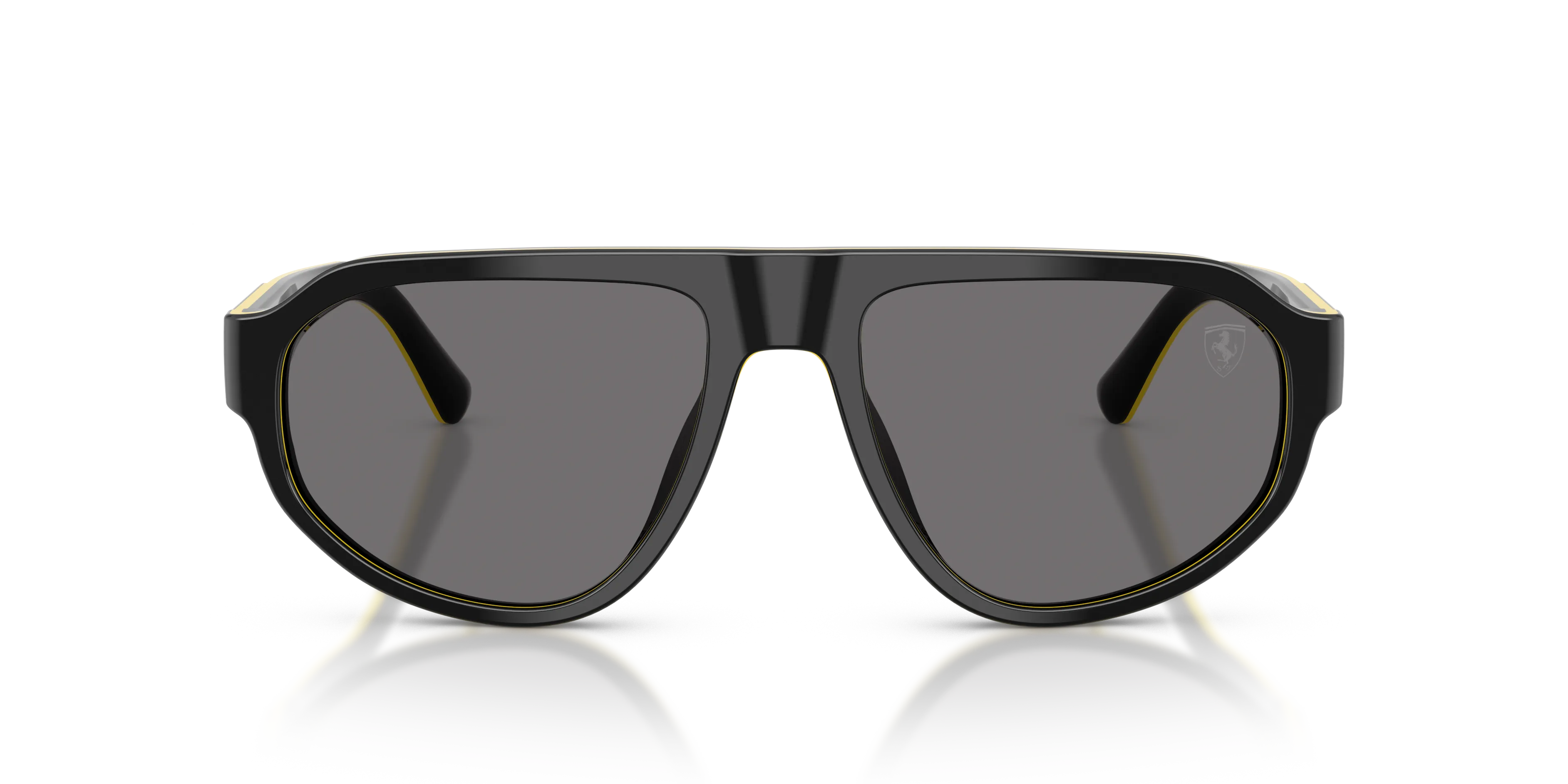 Ferrari Scuderia FZ6027U 759/81 Occhiali da sole Acetato Nero Grigio Geometrica Polarizzata - immagine 3