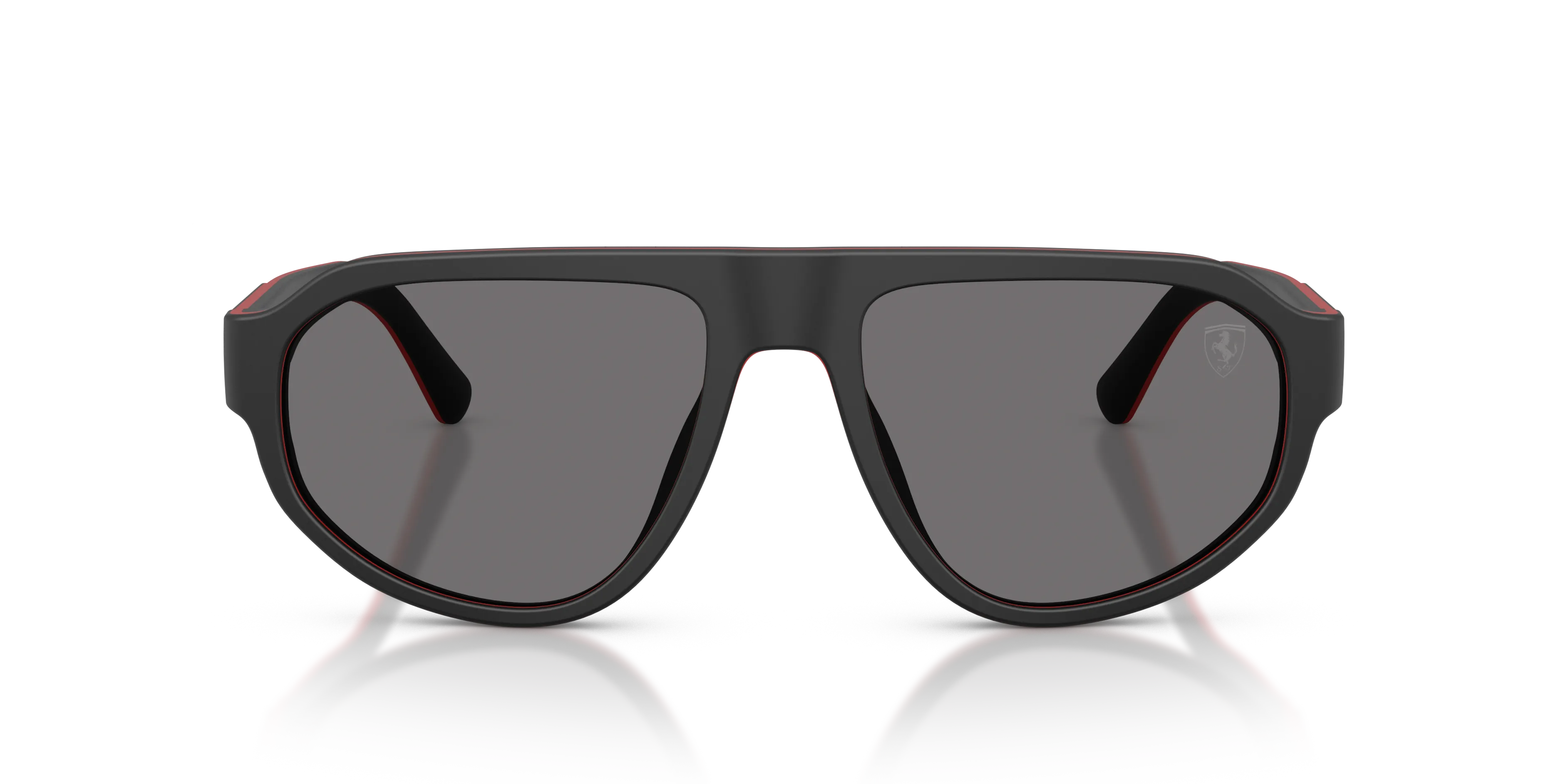Ferrari Scuderia FZ6027U 757/81 Occhiali da sole Acetato Nero Grigio Geometrica Polarizzata - immagine 3