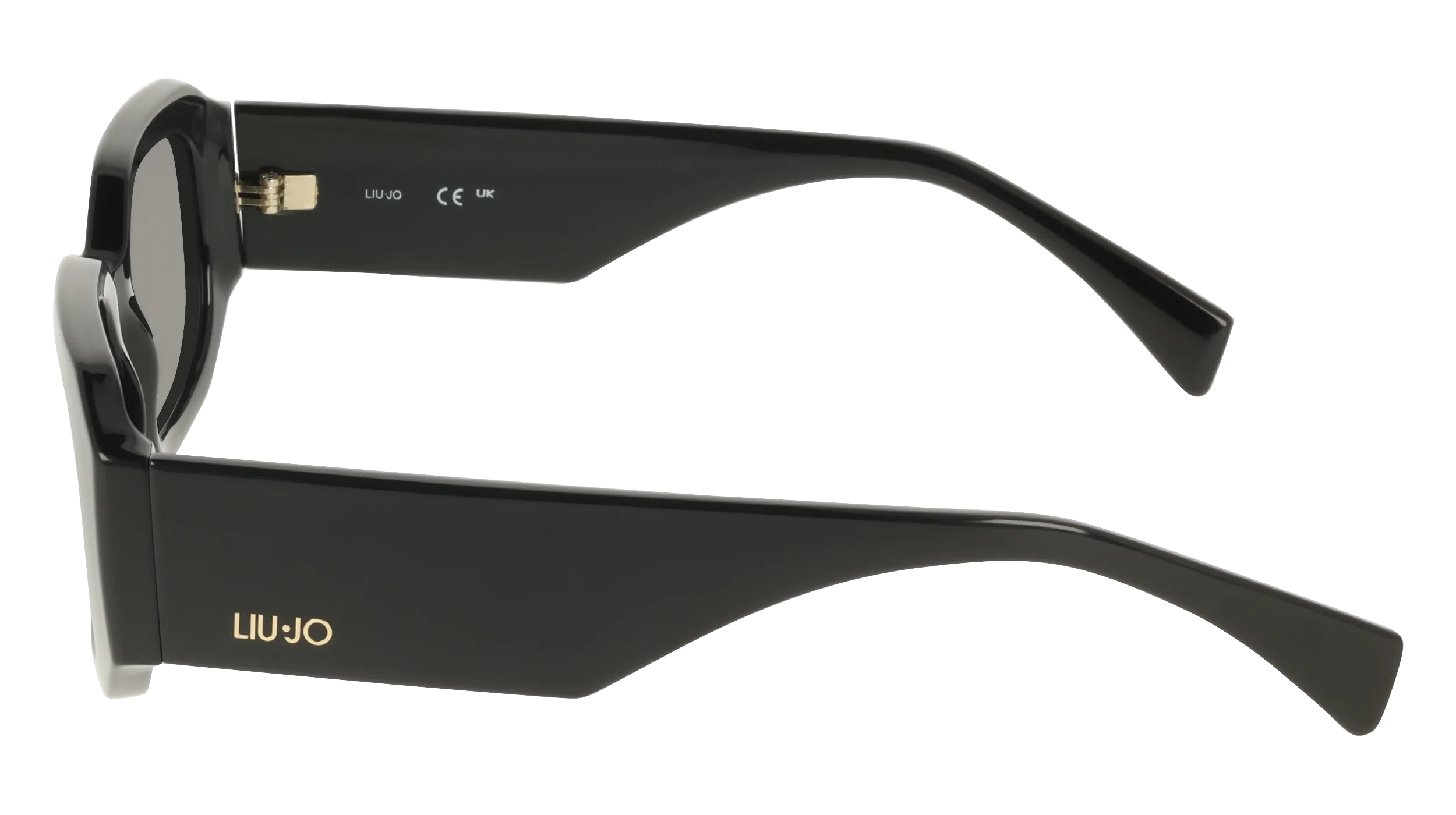 Liu Jo LJ820S 001 Occhiali da sole Bio-iniettato Nero Grigio Squadrata Normale - immagine 3