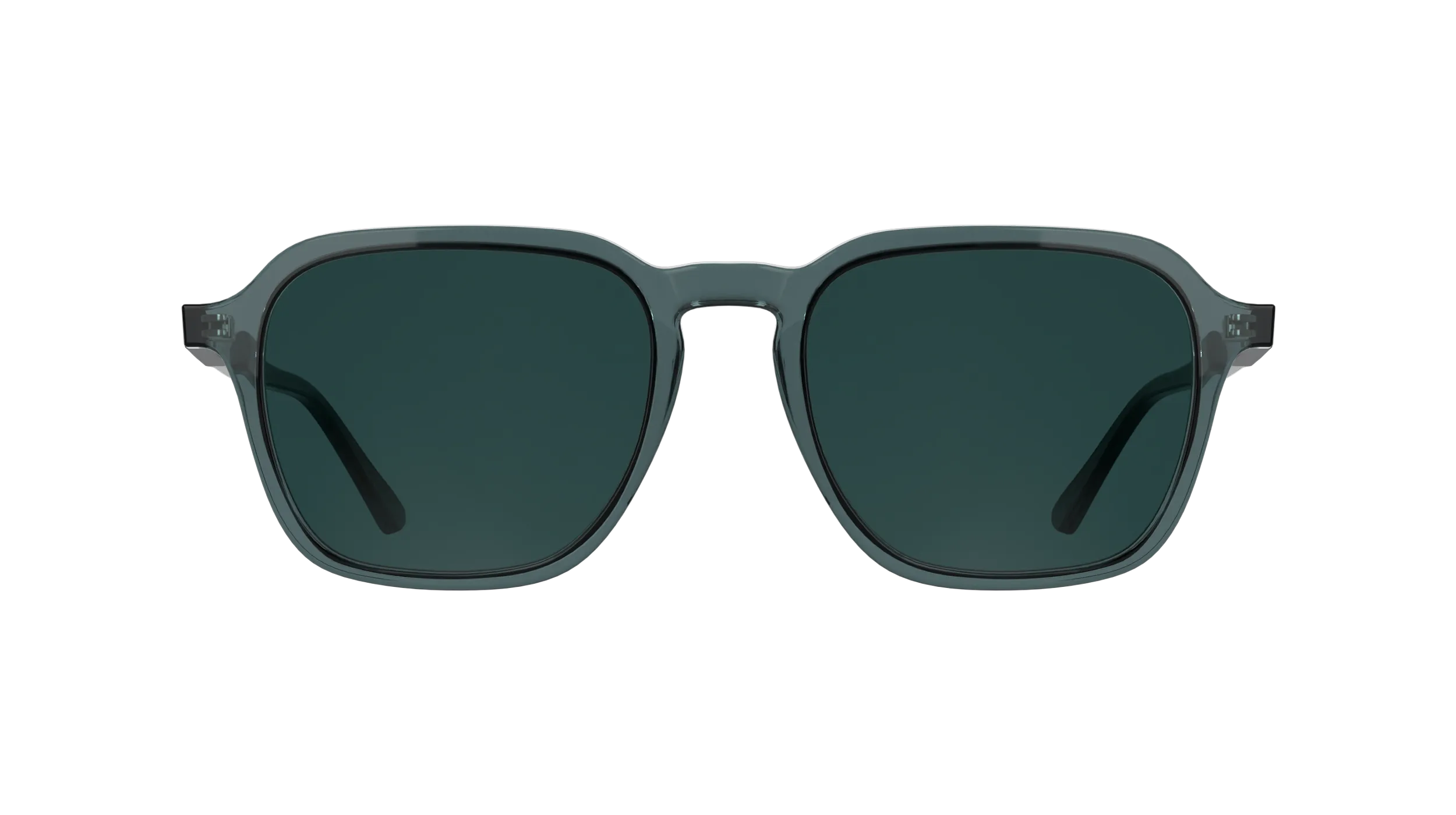 Calvin Klein CK26507S 400 Occhiali da sole Acetato Blu Verde / Petrolio Squadrata Normale - immagine 2