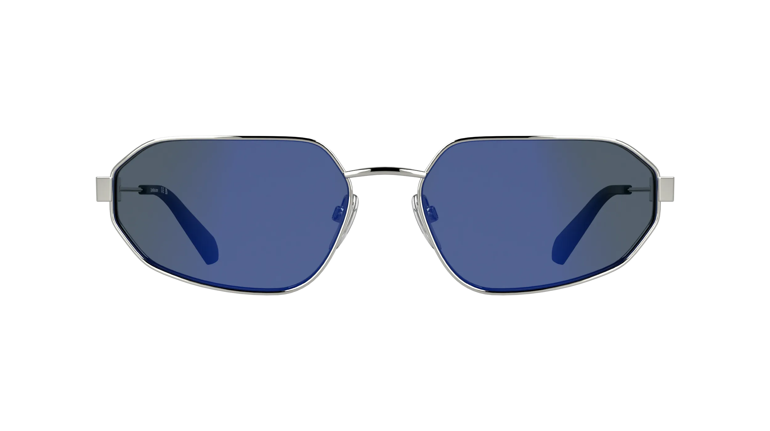 Calvin Klein CKJ26200S 040 Occhiali da sole Metallo Argento Squadrata Normale - immagine 2