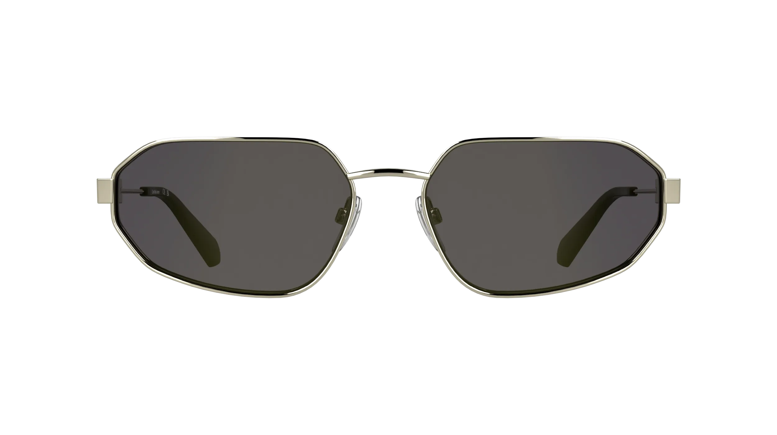 Calvin Klein CKJ26200S 717 Occhiali da sole Metallo Oro Verde Squadrata Normale - immagine 2