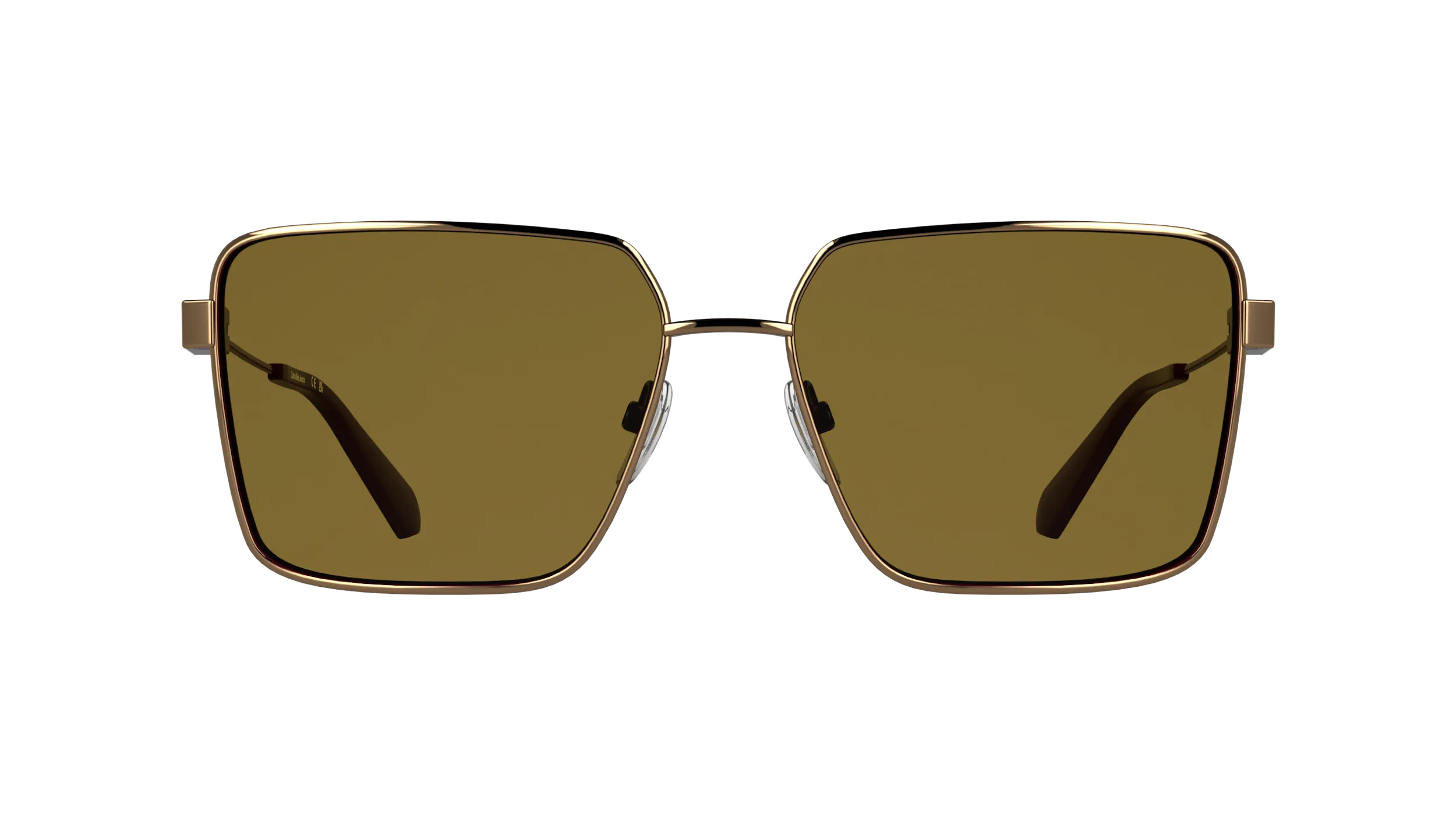 Calvin Klein CKJ26201S 705 Occhiali da sole Metallo Marrone Marrone Squadrata Normale - immagine 2