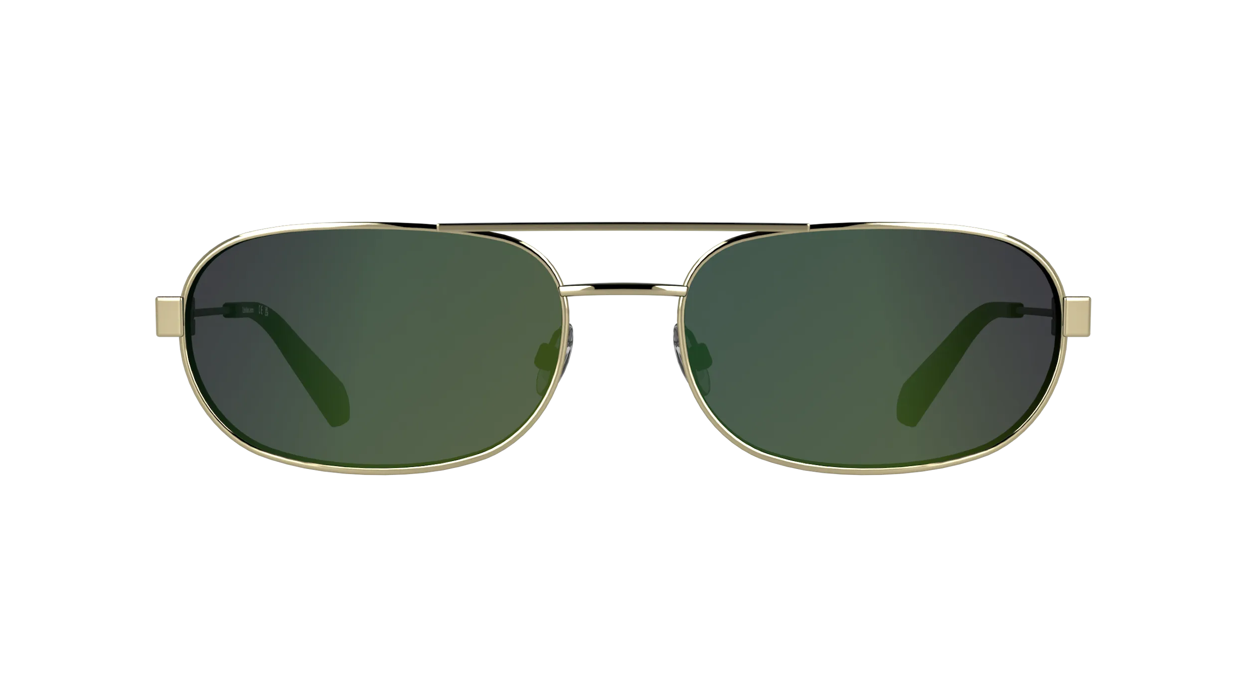 Calvin Klein CKJ26202S 720 Occhiali da sole Metallo Oro Rotonda Normale - immagine 2