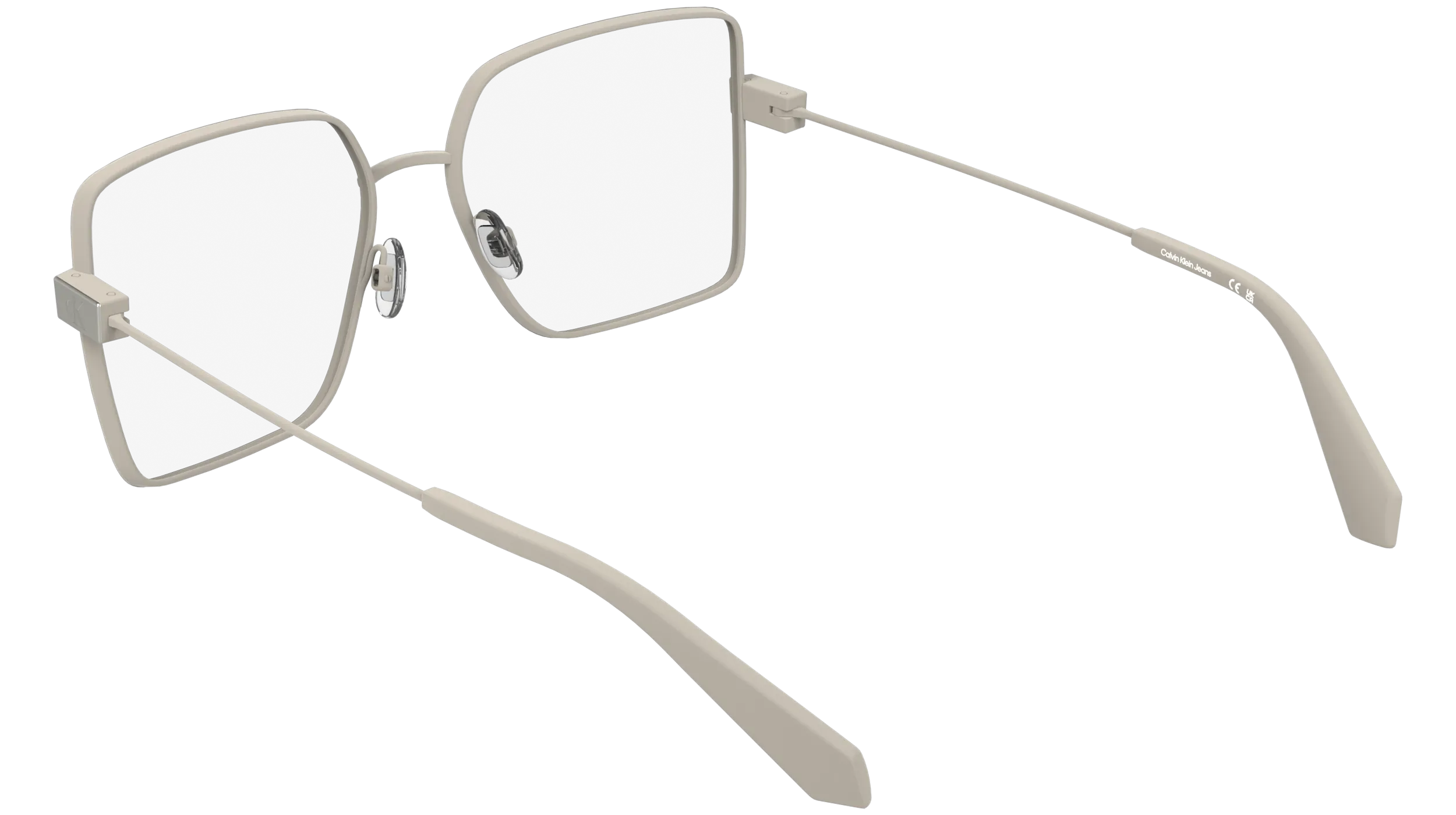 Calvin Klein CKJ26203 042 Montature da vista Metallo Argento Squadrata Normale - immagine 4