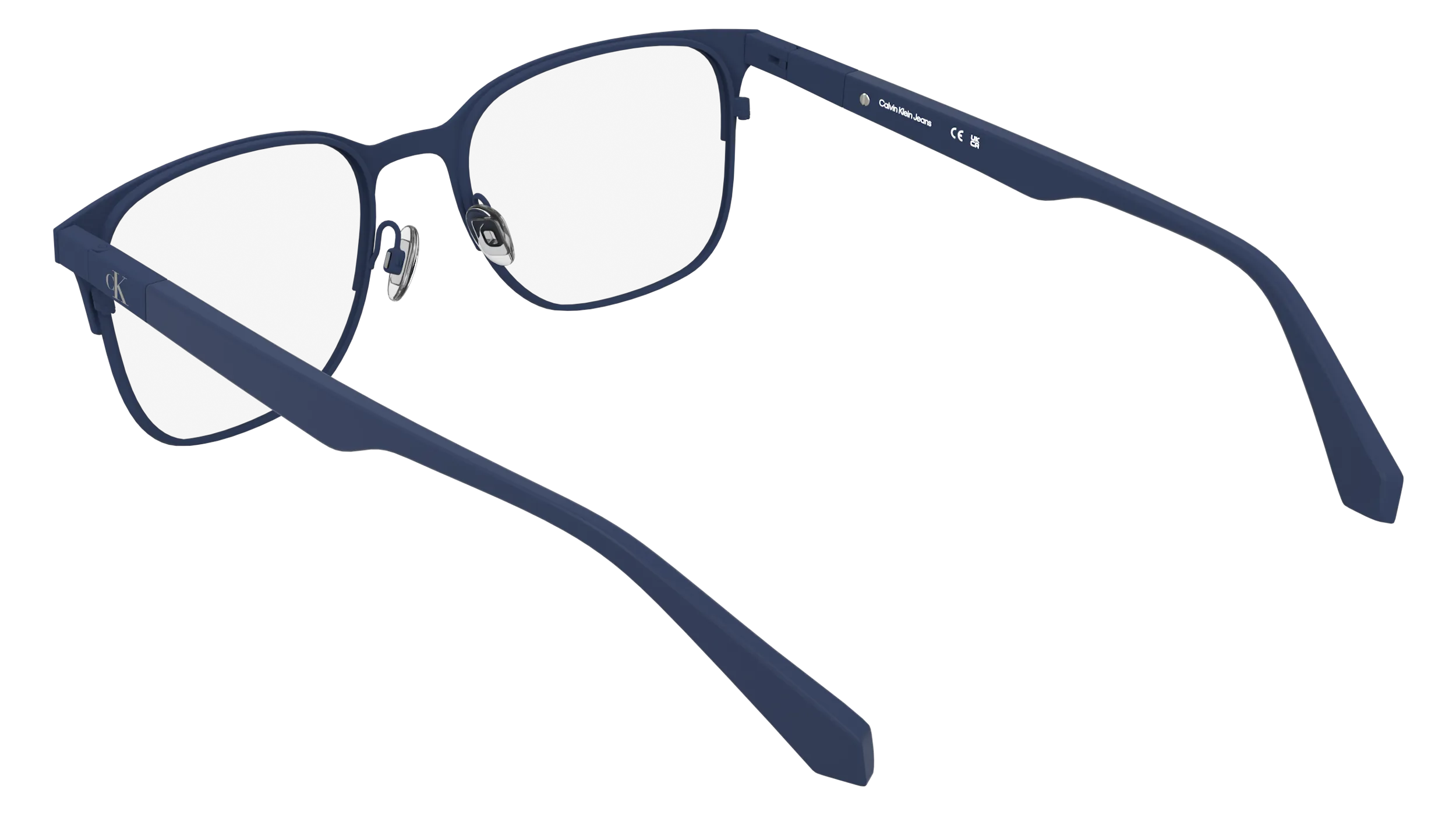 Calvin Klein CKJ26204 400 Montature da vista Metallo Blu Squadrata Normale - immagine 4