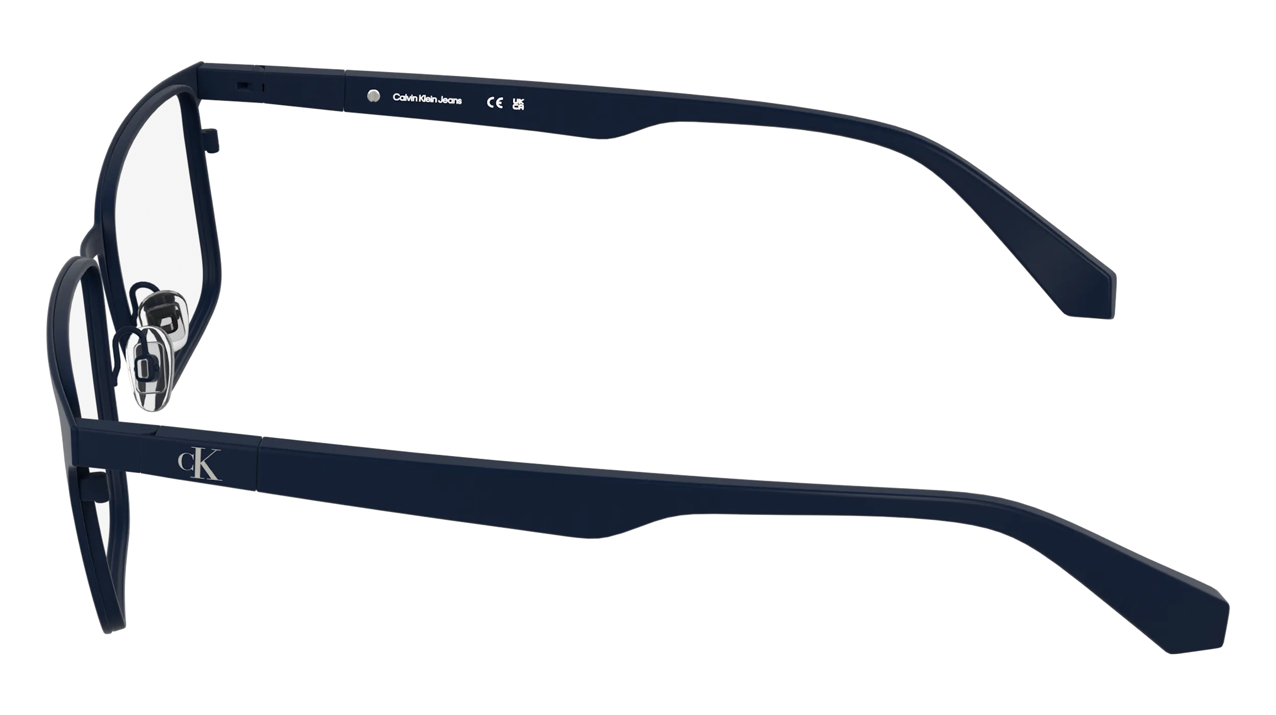 Calvin Klein CKJ26205 400 Montature da vista Metallo Blu Squadrata Normale - immagine 3