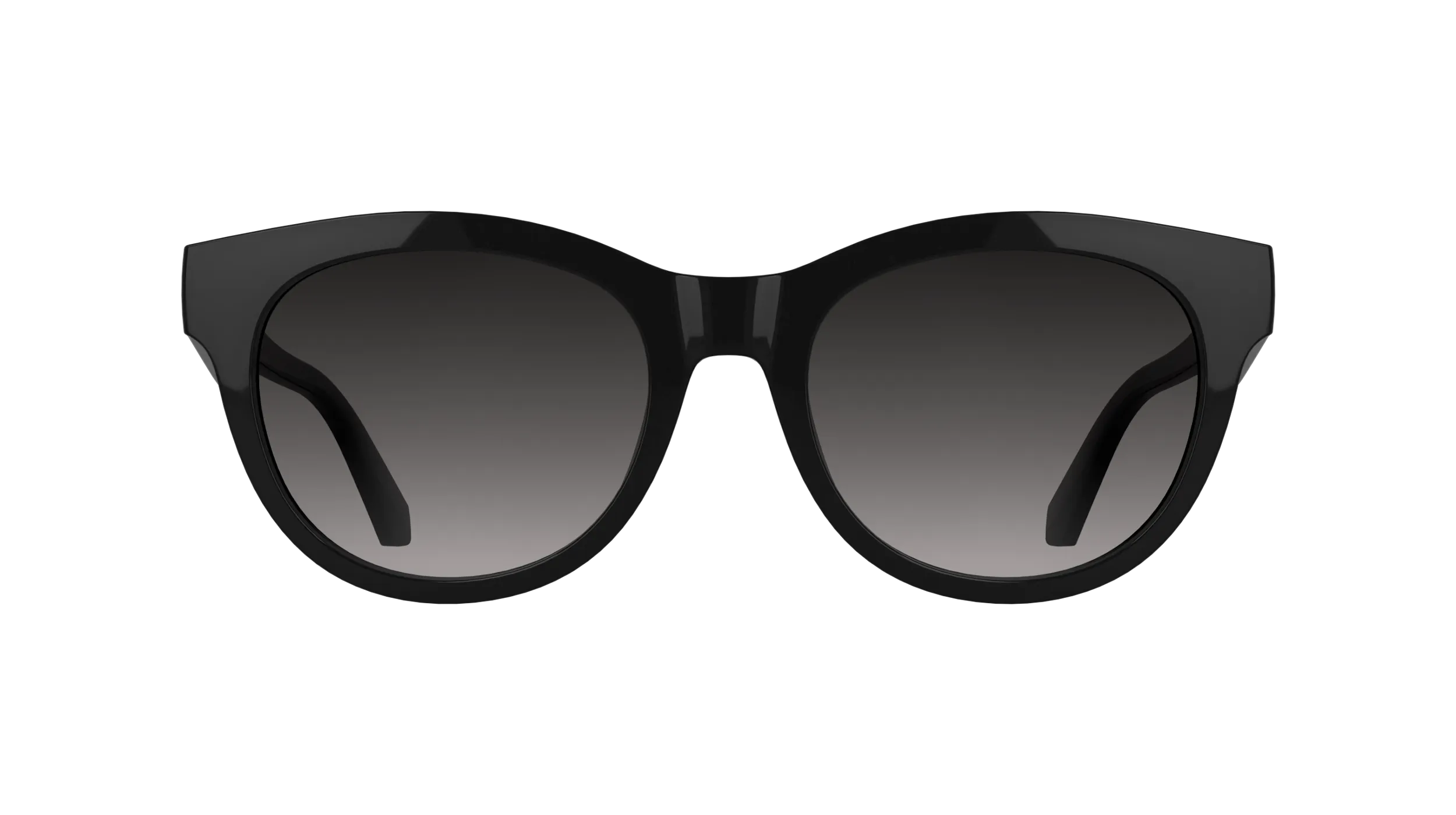 Calvin Klein CKJ26600S 001 Occhiali da sole Bio-iniettato Nero Fumo Rotonda Normale - immagine 2