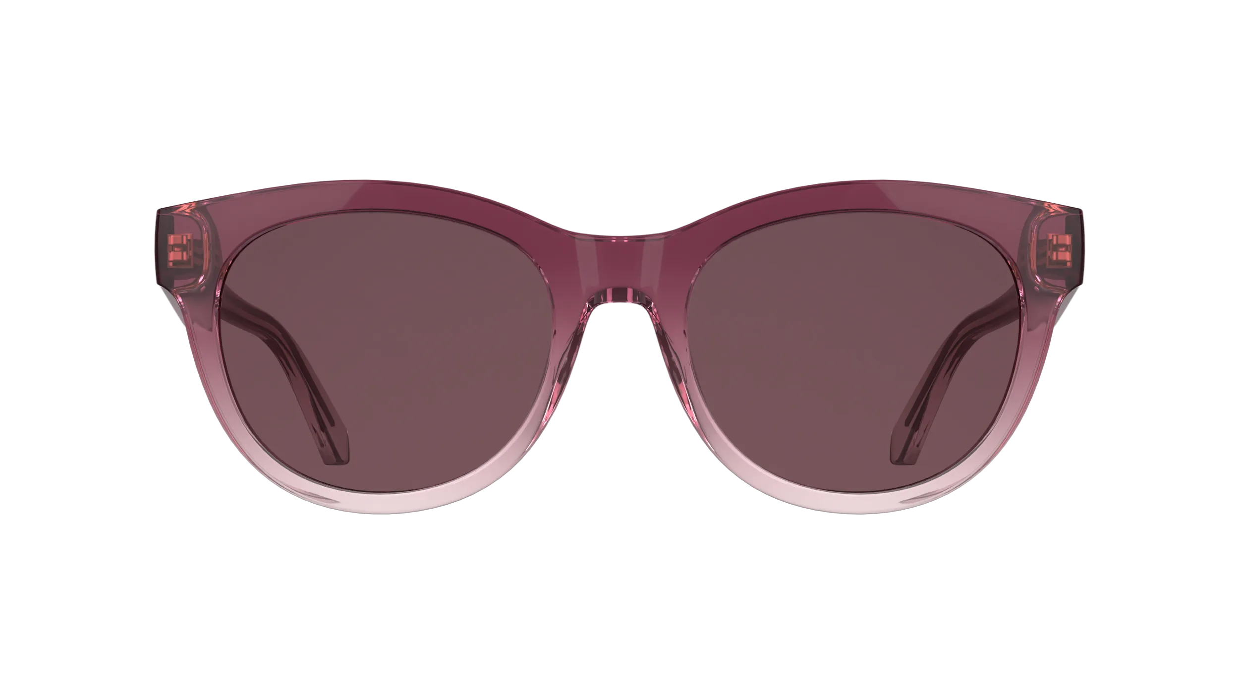 Calvin Klein CKJ26600S 606 Occhiali da sole Bio-iniettato Viola Rosso Rotonda Normale - immagine 2