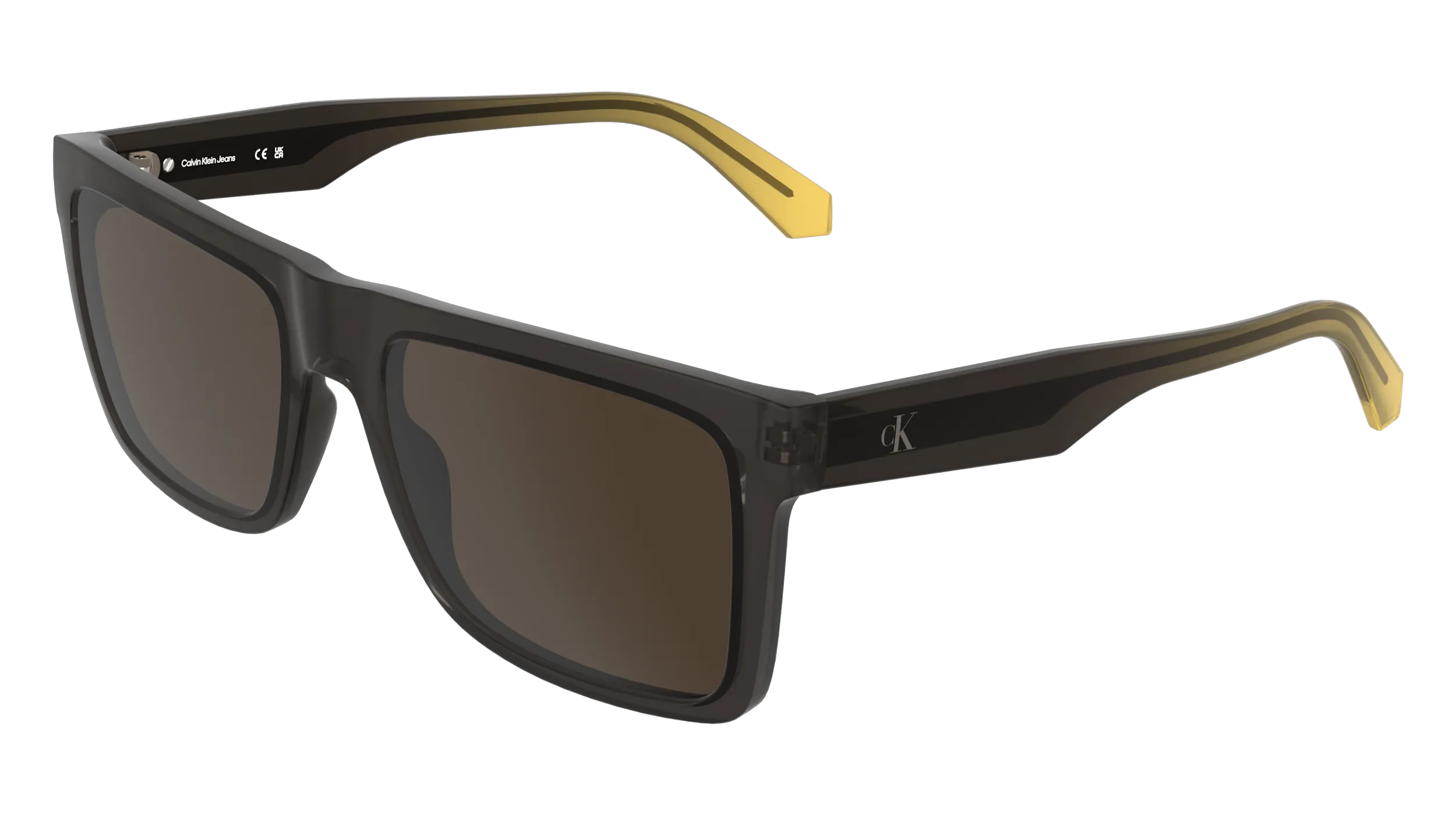 Calvin Klein CKJ26601S 209 Occhiali da sole Bio-iniettato Marrone Marrone Squadrata Normale - immagine 1