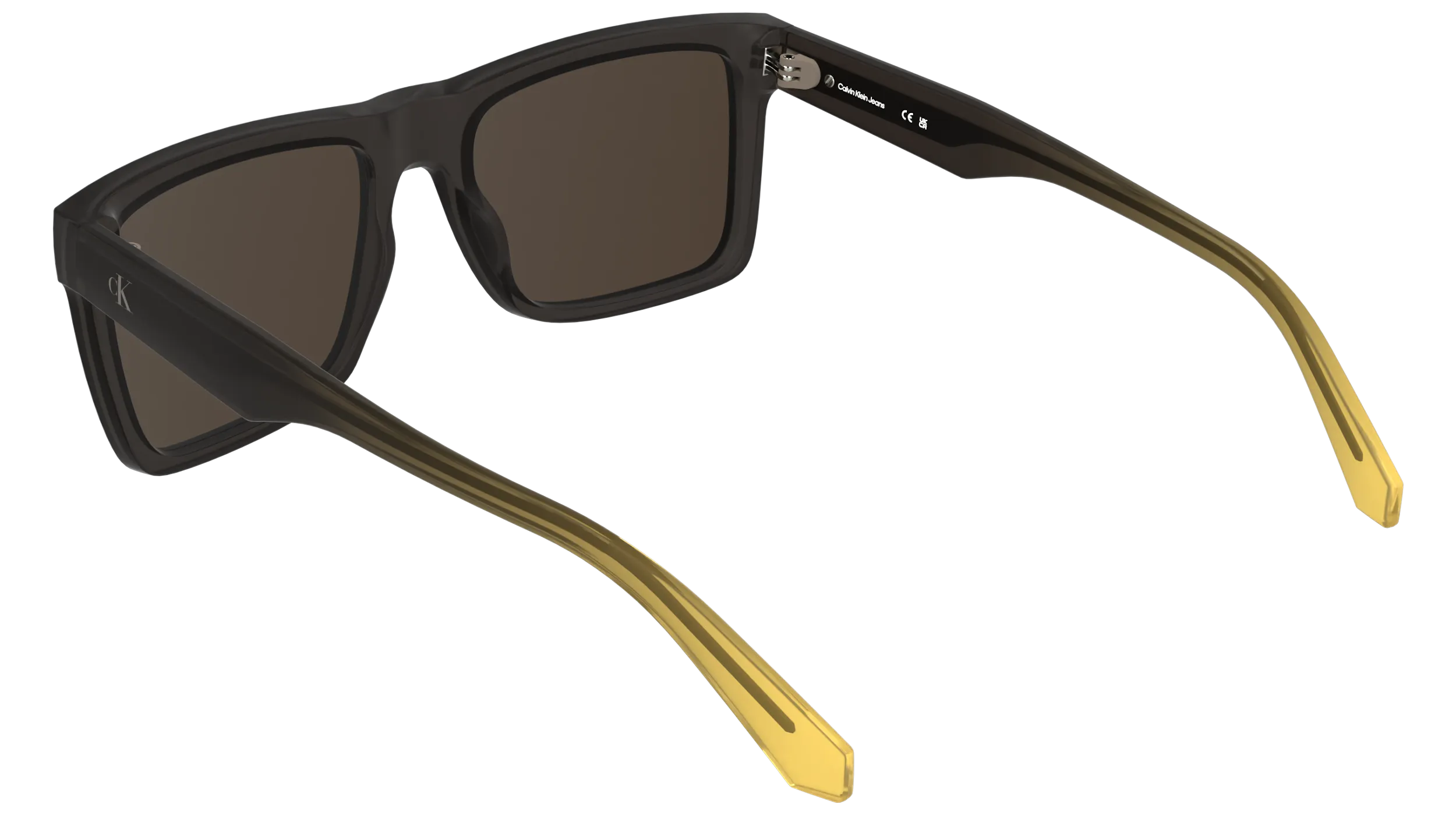 Calvin Klein CKJ26601S 209 Occhiali da sole Bio-iniettato Marrone Marrone Squadrata Normale - immagine 4