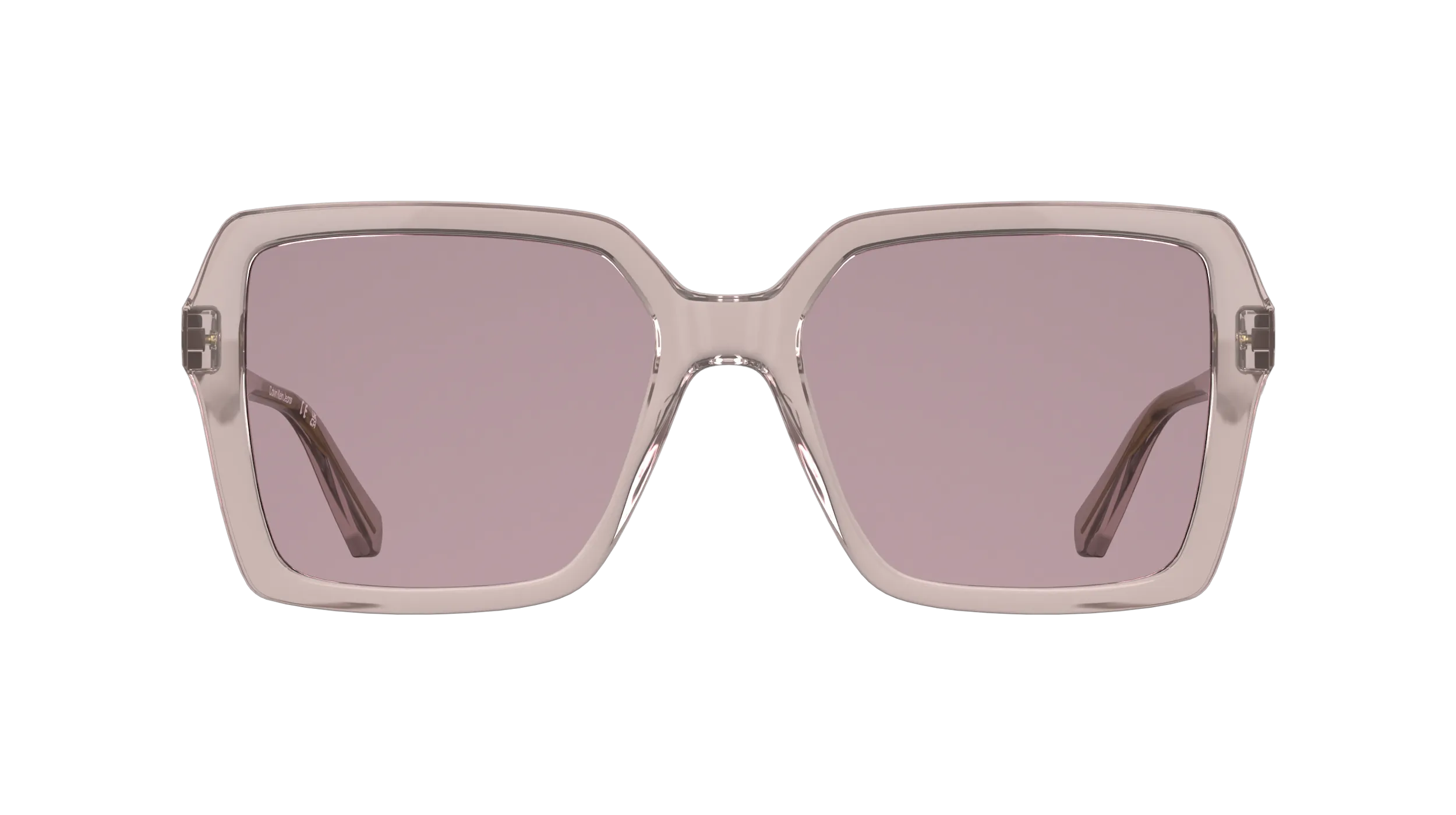 Calvin Klein CKJ26602S 604 Occhiali da sole Bio-iniettato Rosa Rosso Squadrata Normale - immagine 2