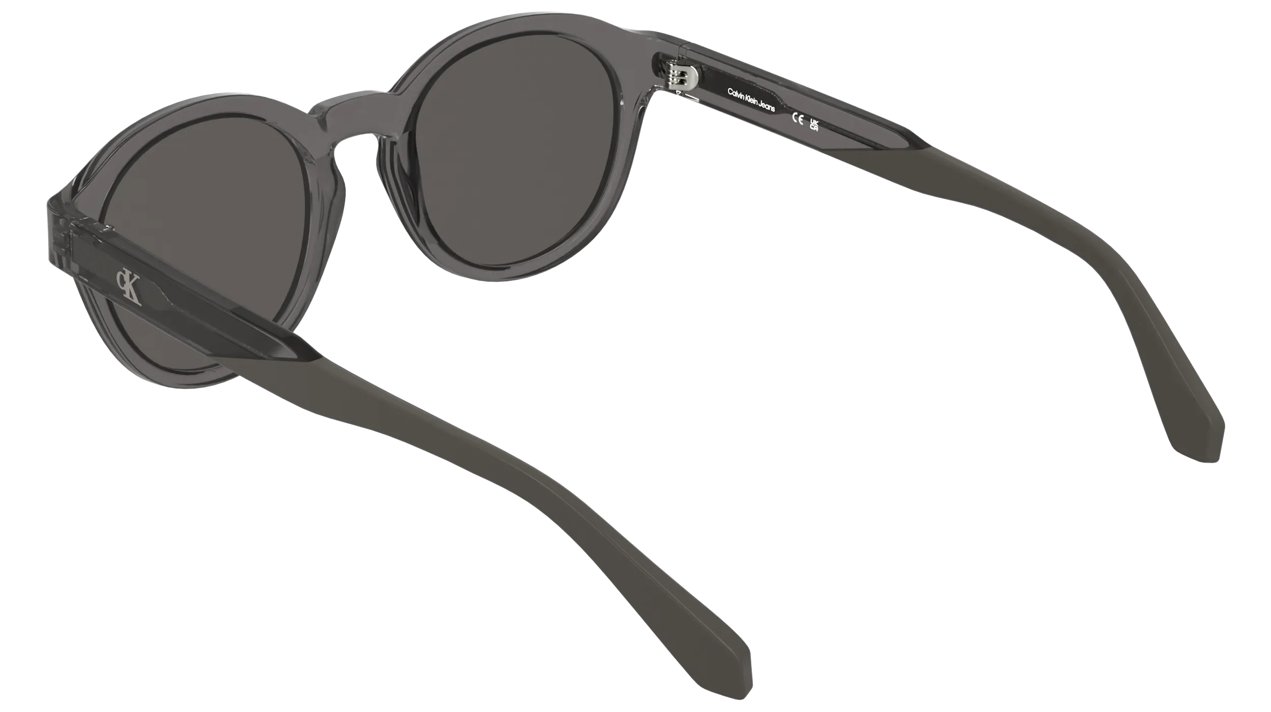 Calvin Klein CKJ26604S 050 Occhiali da sole Acetato Grigio Geometrica Normale - immagine 4