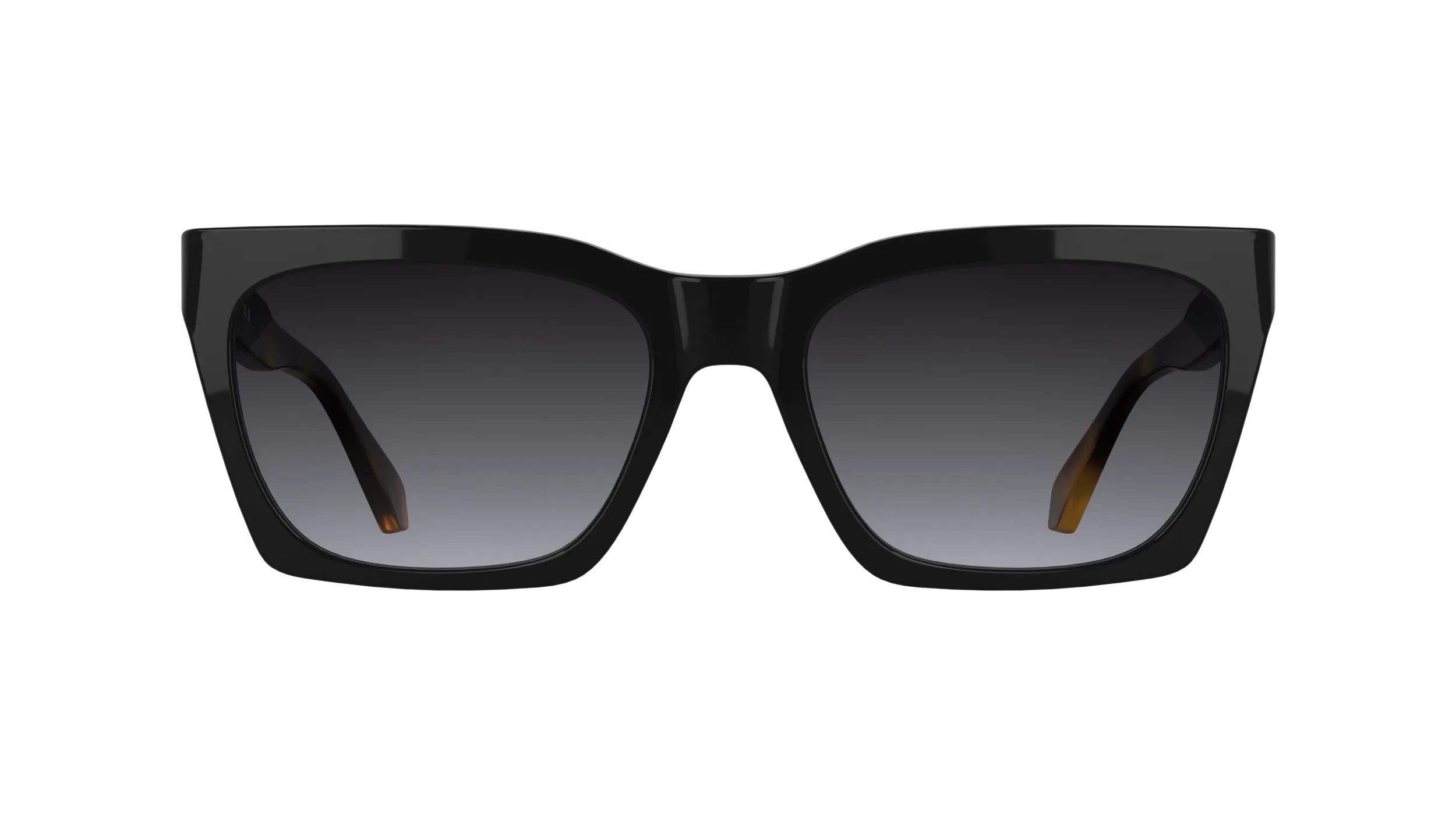 Calvin Klein CKJ26606S 001 Occhiali da sole Acetato Nero Fumo Cat Eye Normale - immagine 2