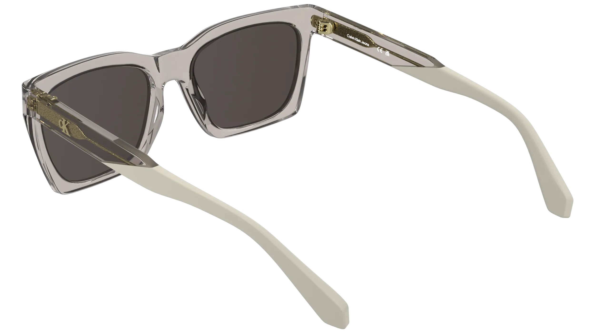 Calvin Klein CKJ26606S 050 Occhiali da sole Acetato Grigio Cat Eye Normale - immagine 4