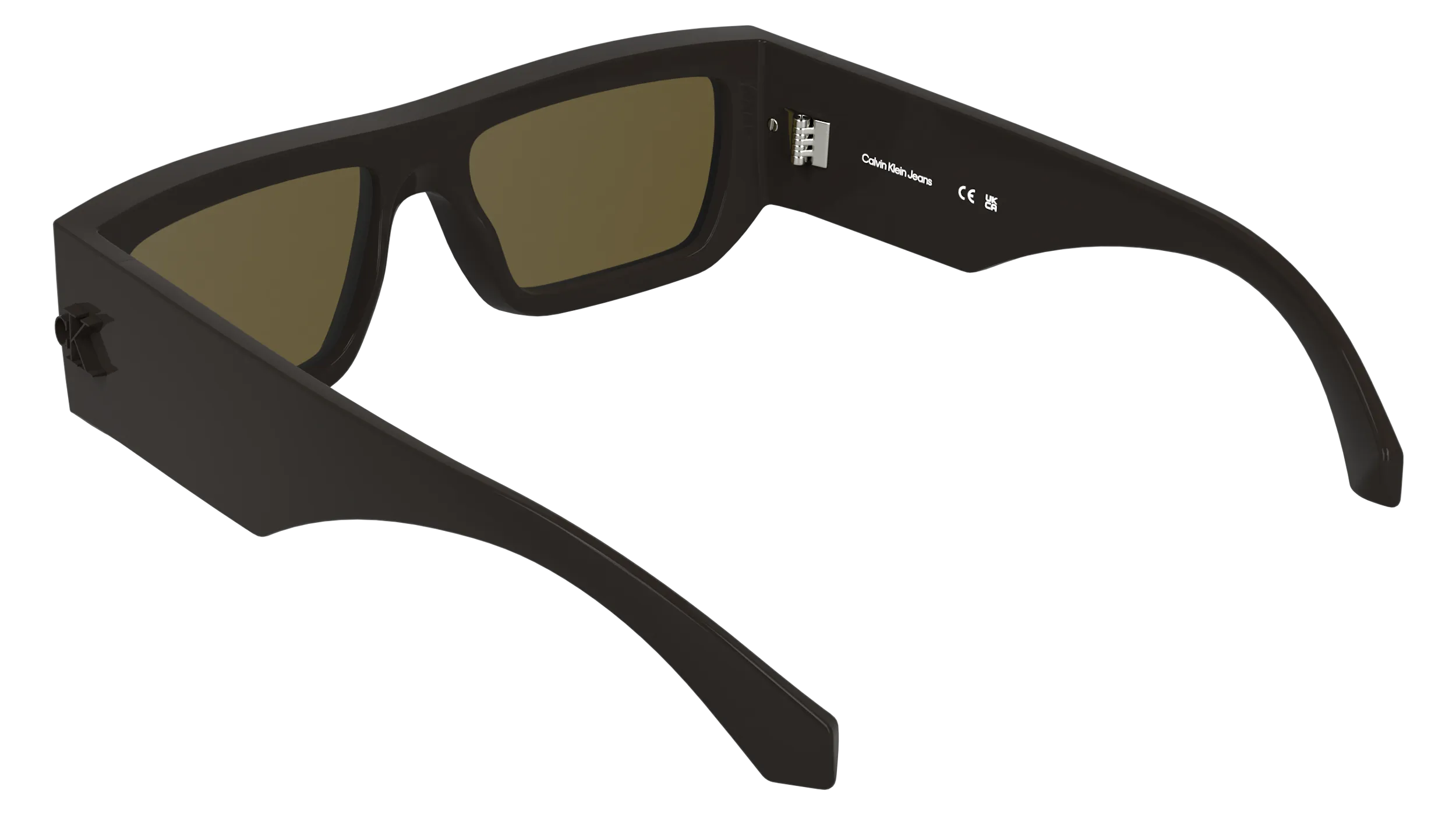 Calvin Klein CKJ26607S 210 Occhiali da sole Bio-iniettato Marrone Marrone Squadrata Normale - immagine 4