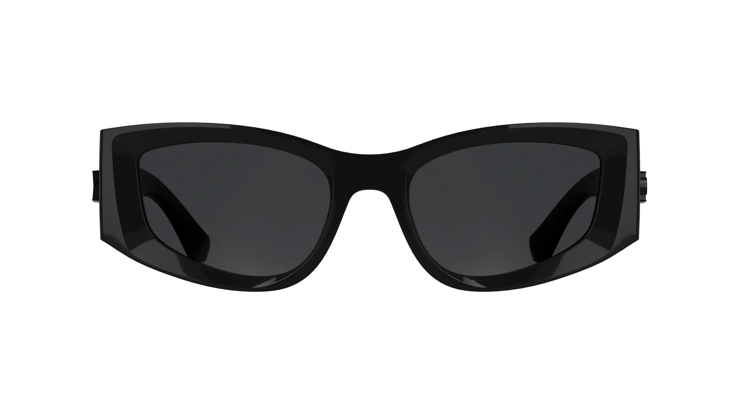 Calvin Klein CKJ26608S 001 Occhiali da sole Bio-iniettato Nero Grigio Cat Eye Normale - immagine 2