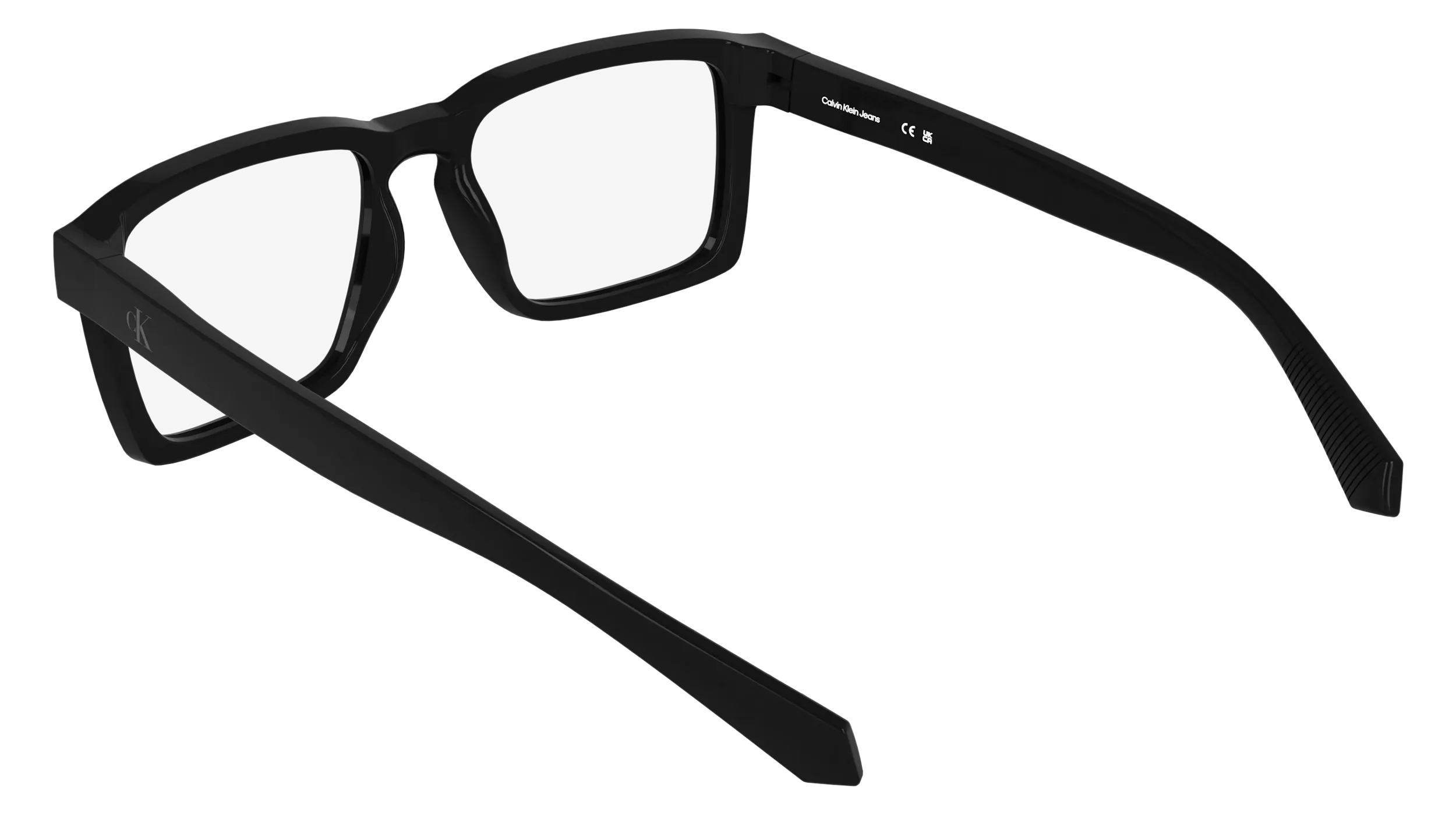 Calvin Klein CKJ26609 001 Montature da vista Bio-iniettato Nero Squadrata Normale - immagine 4