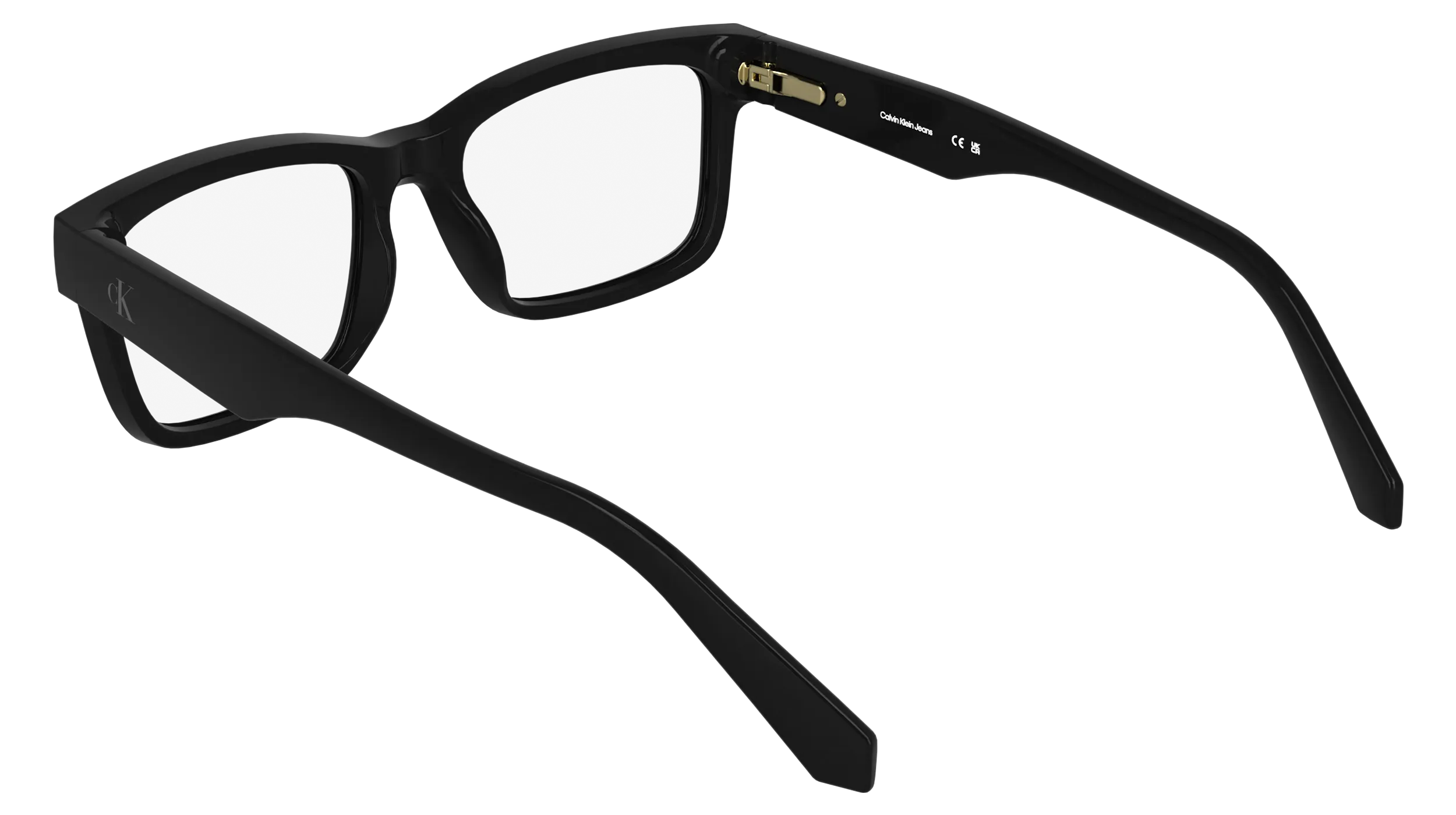 Calvin Klein CKJ26610 001 Montature da vista Bio-iniettato Nero Squadrata Normale - immagine 4