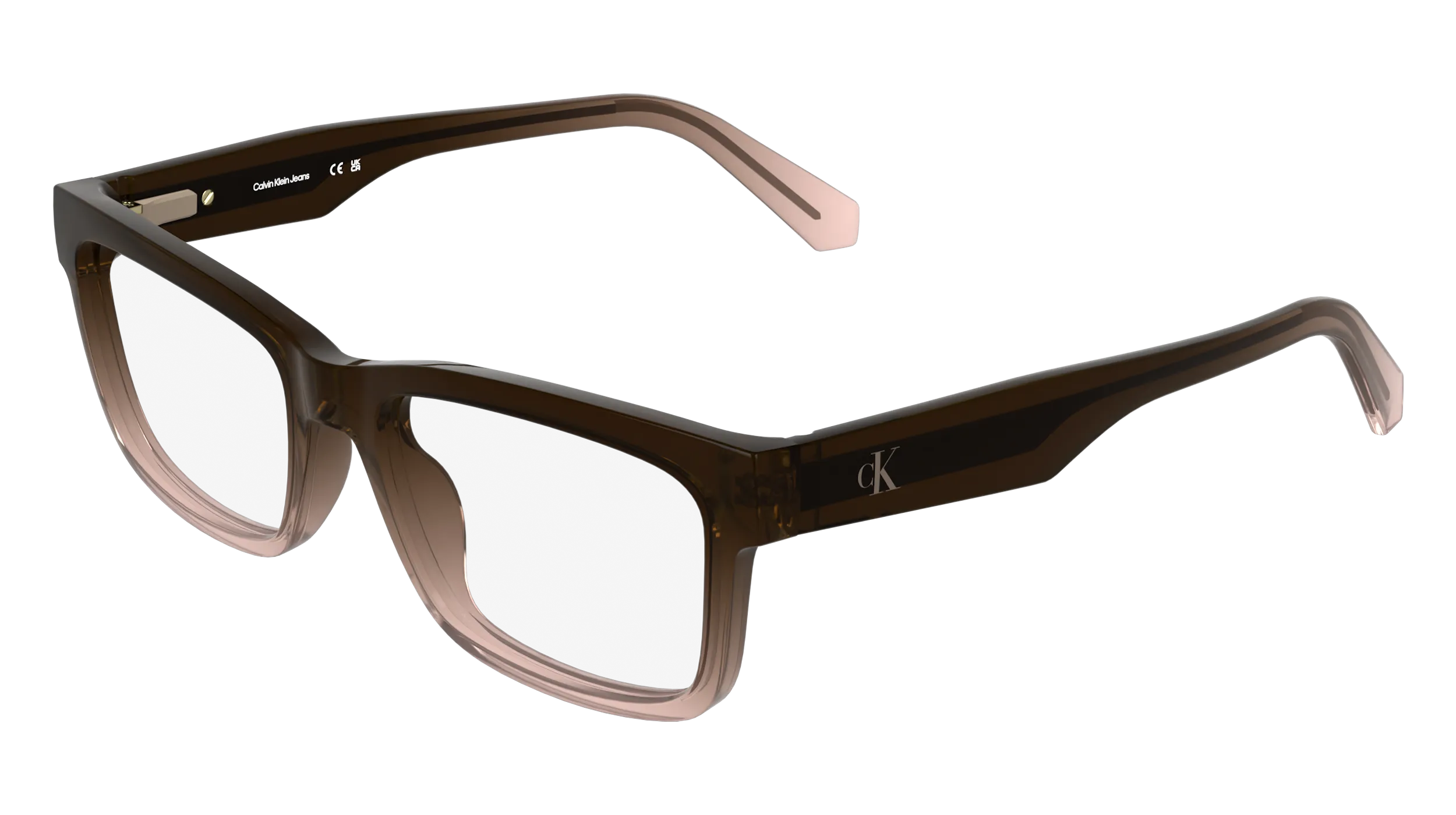 Calvin Klein CKJ26610 214 Montature da vista Bio-iniettato Marrone Squadrata Normale - immagine 1