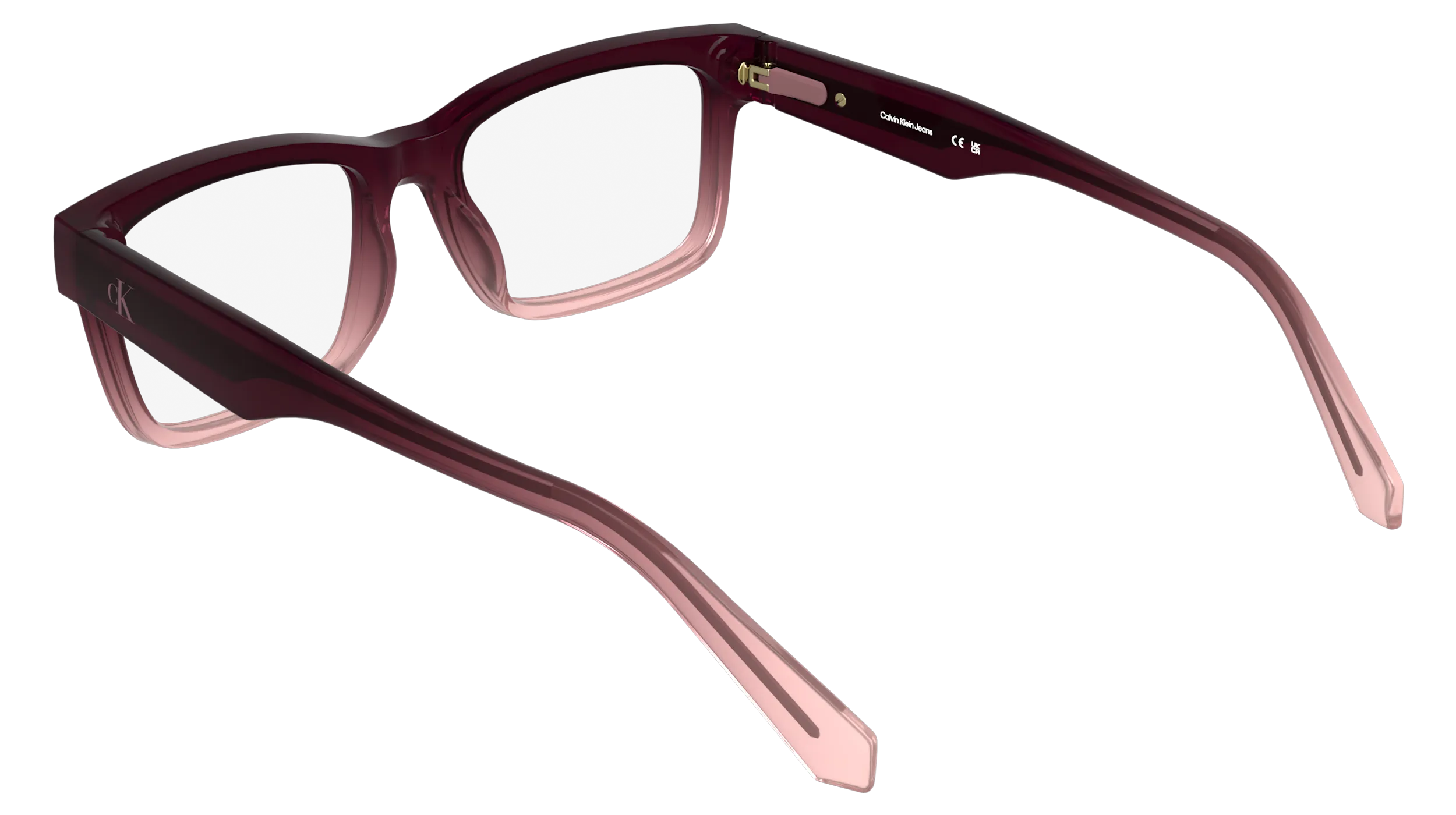 Calvin Klein CKJ26610 606 Montature da vista Bio-iniettato Viola Squadrata Normale - immagine 4