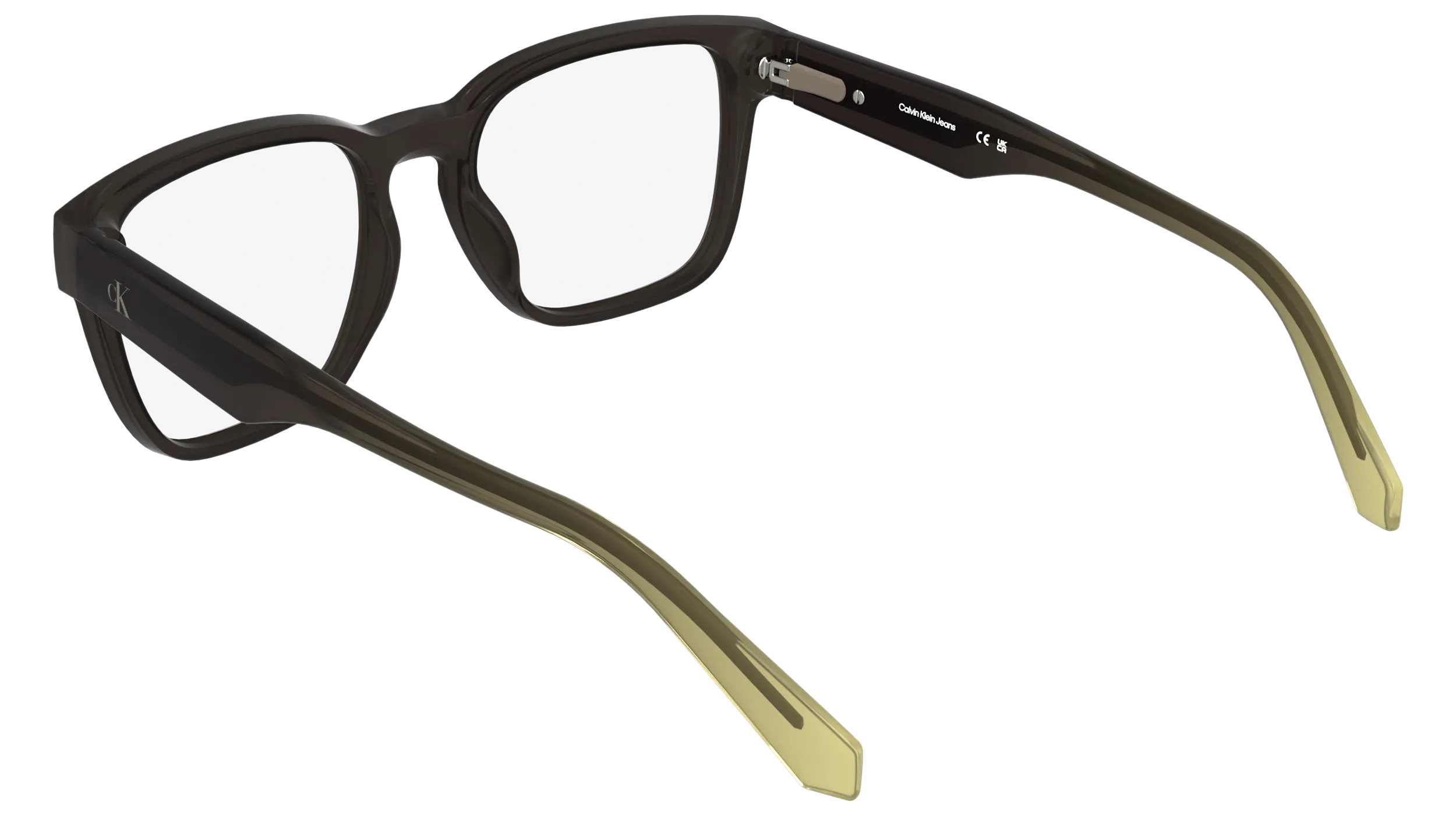 Calvin Klein CKJ26611 210 Montature da vista Bio-iniettato Marrone Squadrata Normale - immagine 4