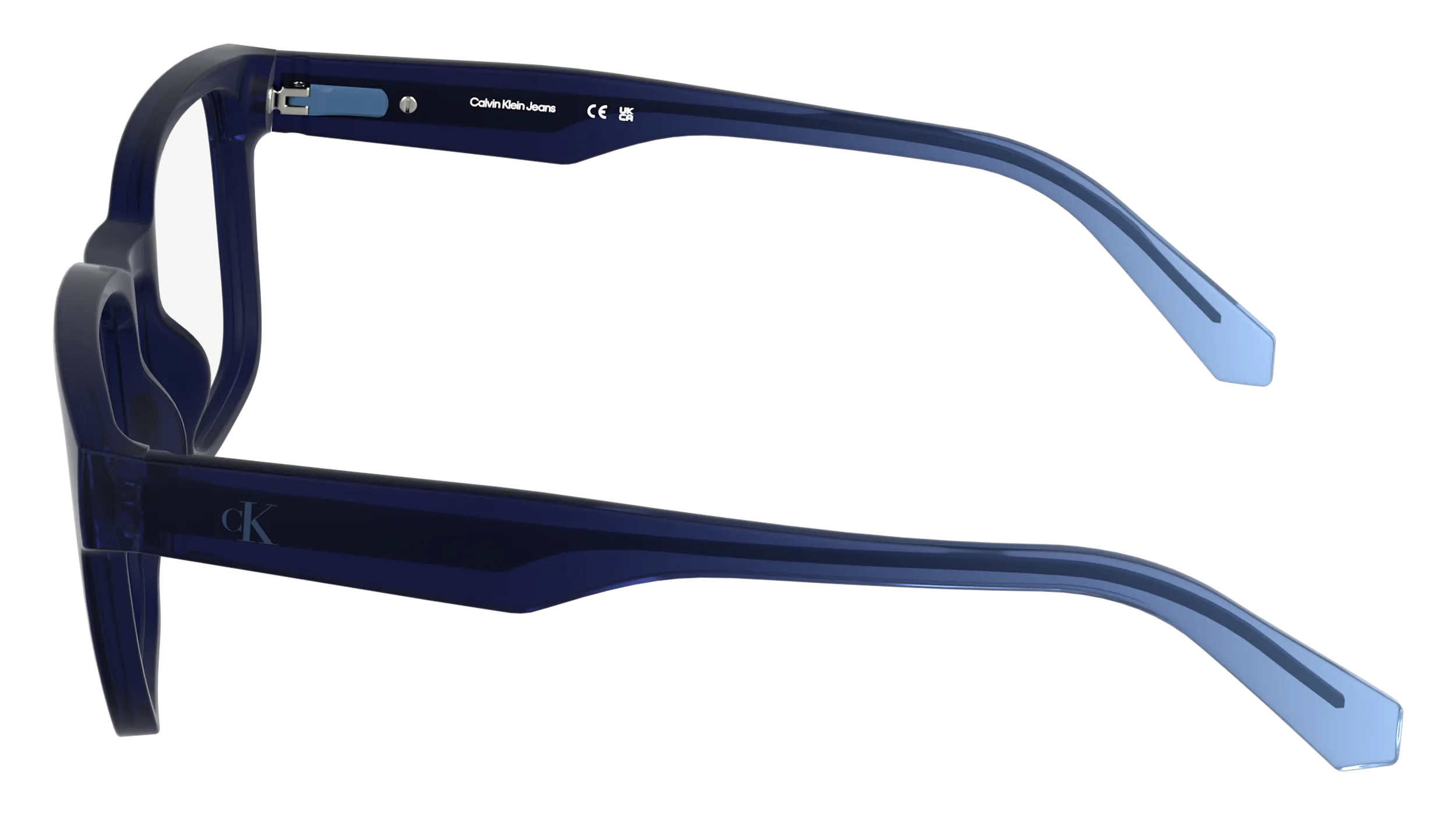 Calvin Klein CKJ26611 400 Montature da vista Bio-iniettato Blu Squadrata Normale - immagine 3