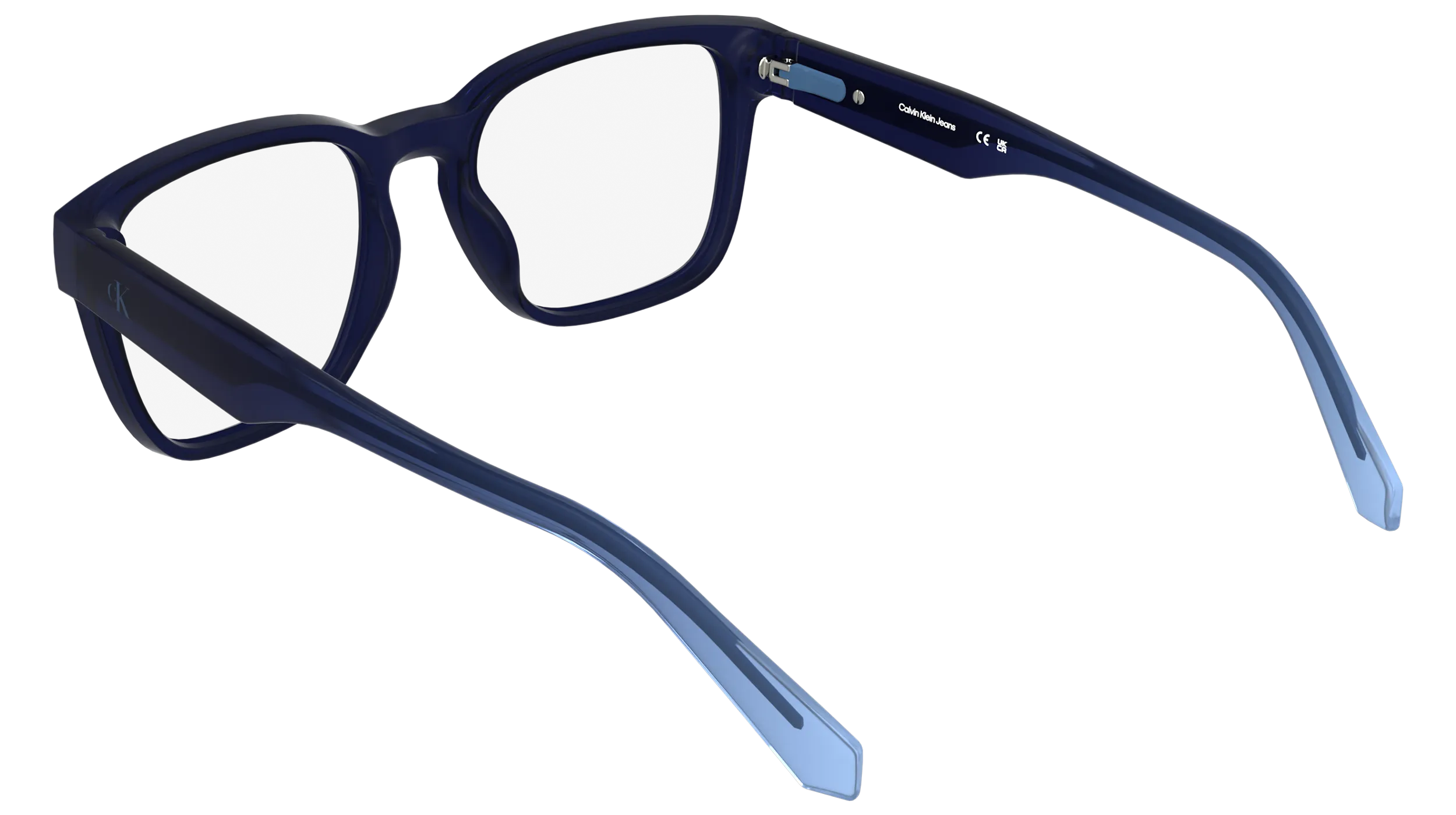 Calvin Klein CKJ26611 400 Montature da vista Bio-iniettato Blu Squadrata Normale - immagine 4