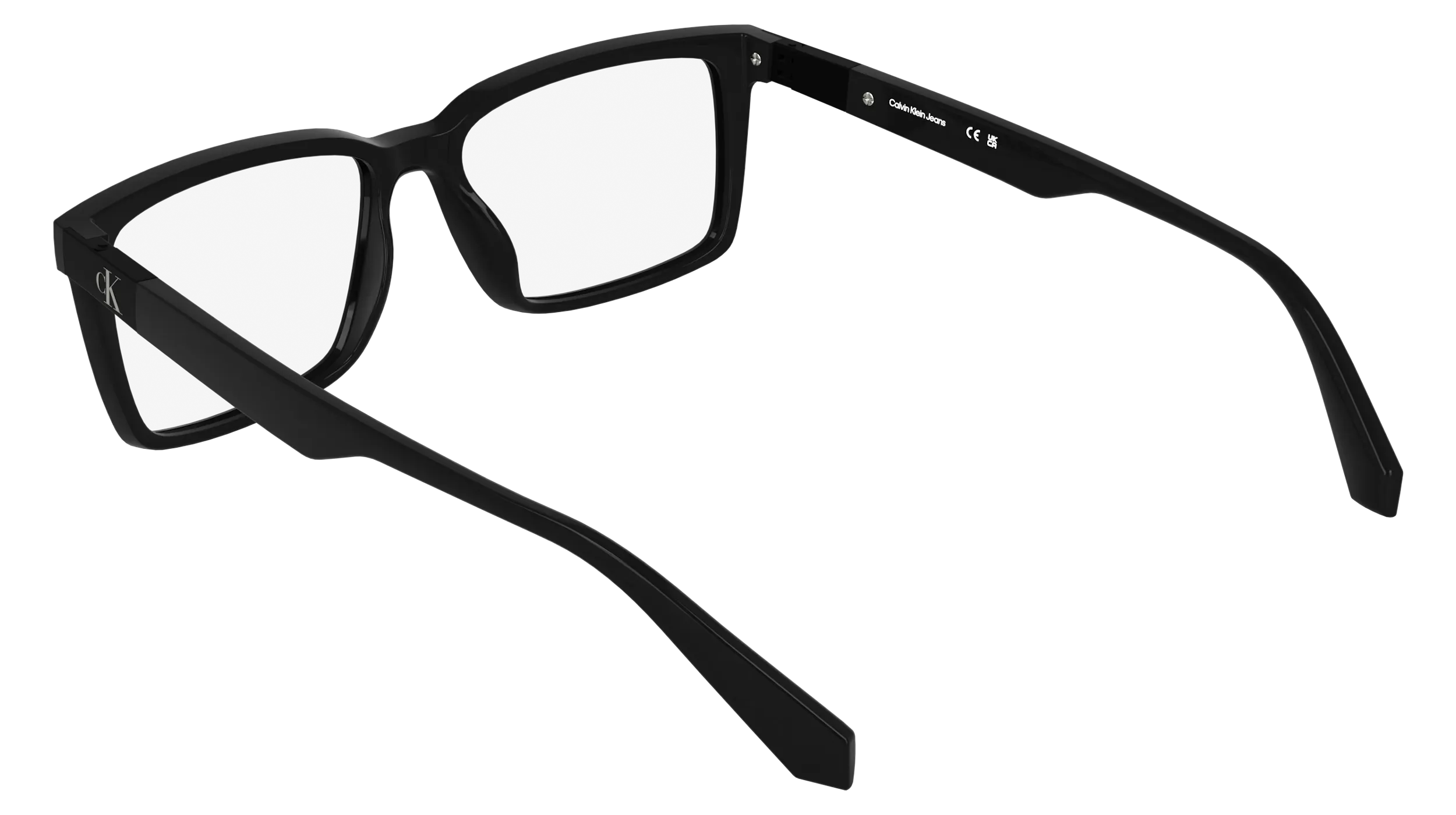 Calvin Klein CKJ26612 001 Montature da vista Bio-iniettato Nero Squadrata Normale - immagine 4