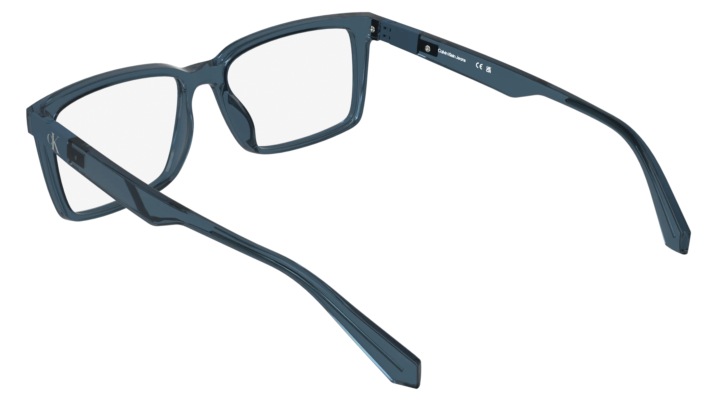 Calvin Klein CKJ26612 400 Montature da vista Bio-iniettato Blu Squadrata Normale - immagine 4