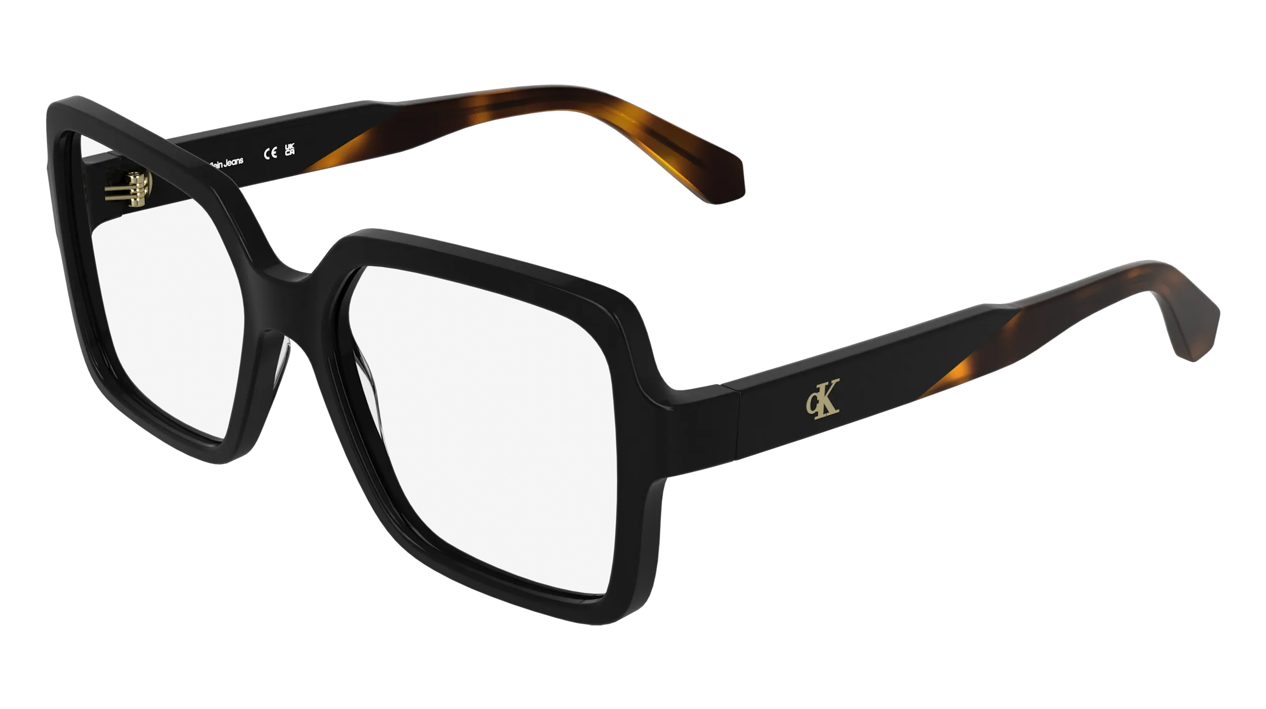 Calvin Klein CKJ26613 001 Montature da vista Acetato Nero Squadrata Normale - immagine 1